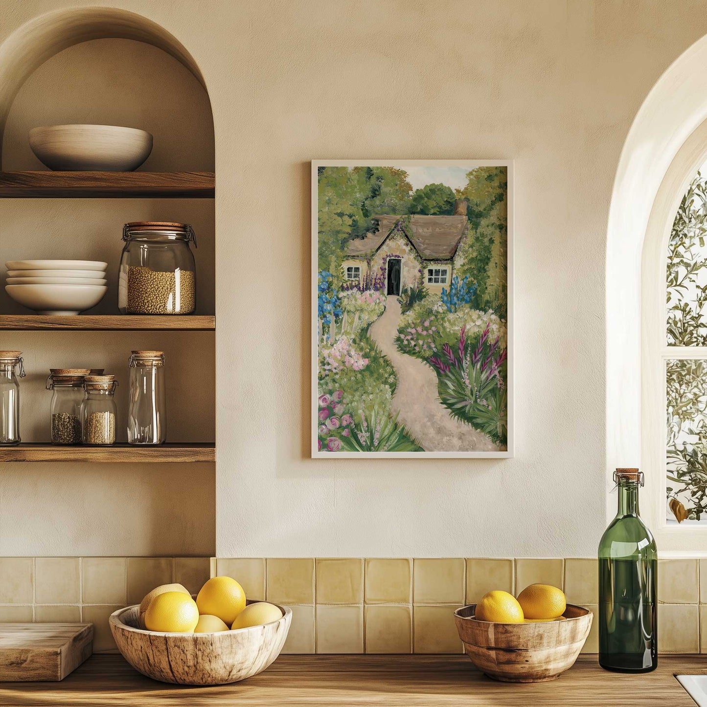 [SPECIAL],[LIFESTYLE], Picture of art hanging in a room