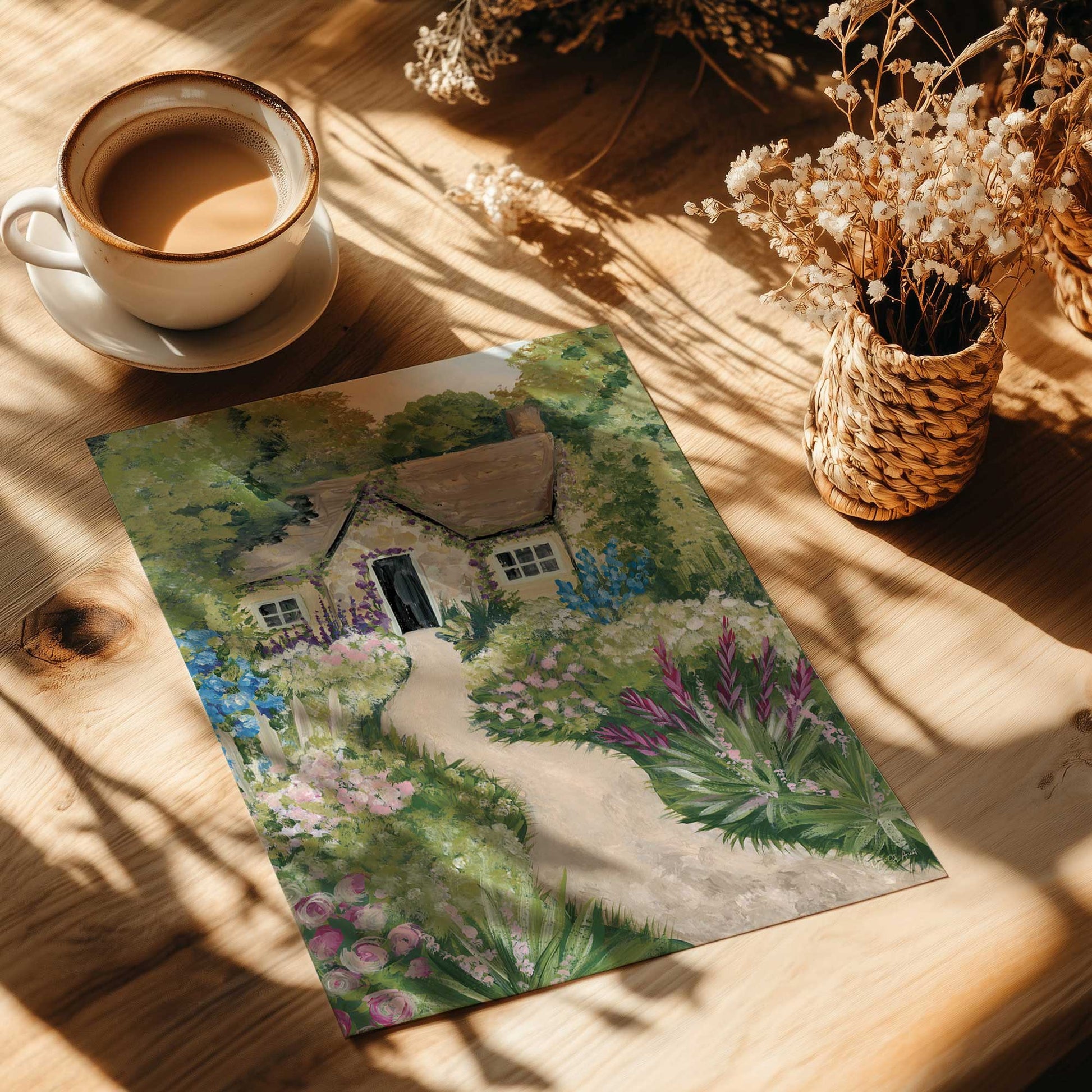 [Color:Rolled Print], Picture of close up of art