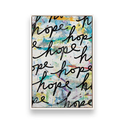 [Color:Opaque White], Picture of art in a White frame
