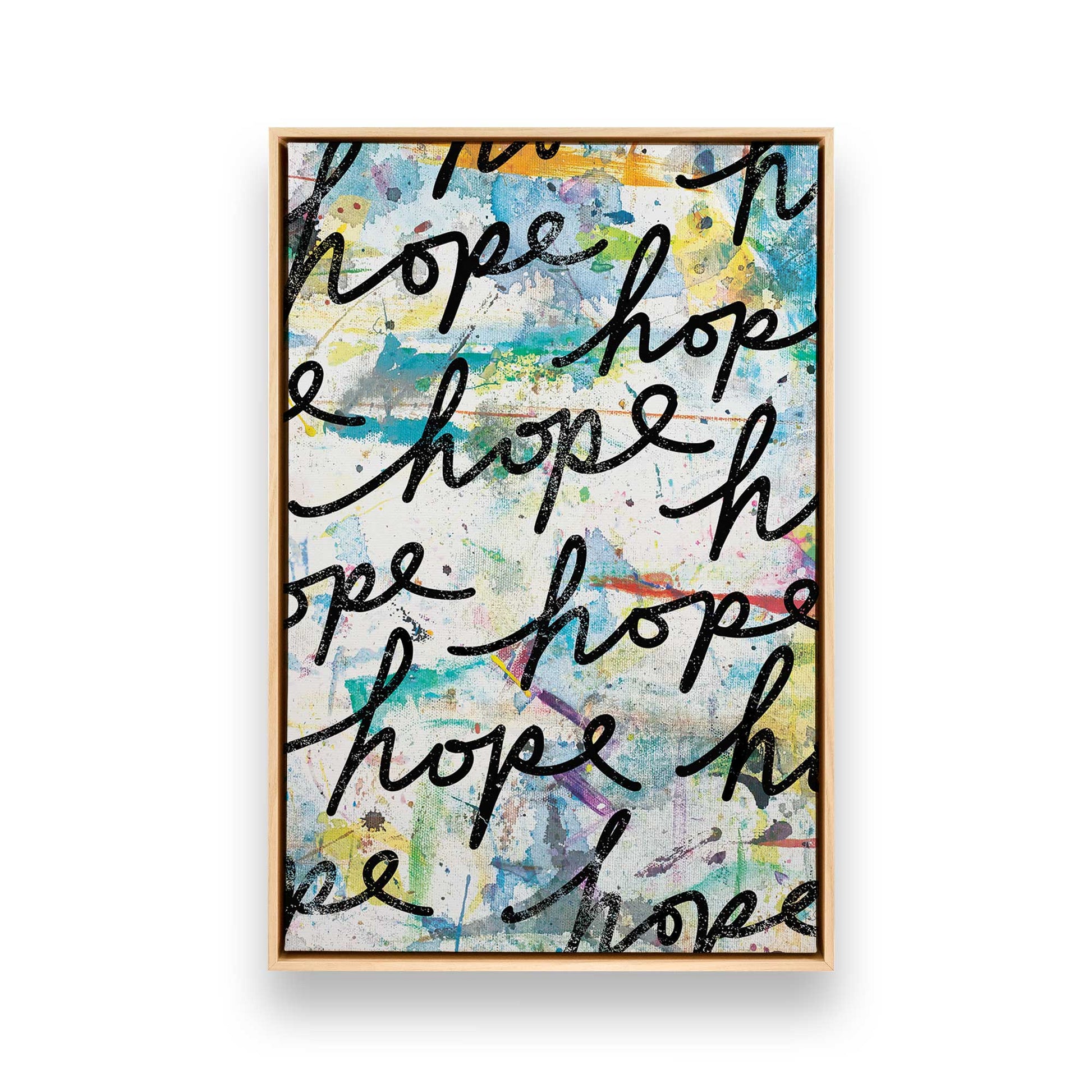 [Color:American Maple], Picture of art in a American Maple frame