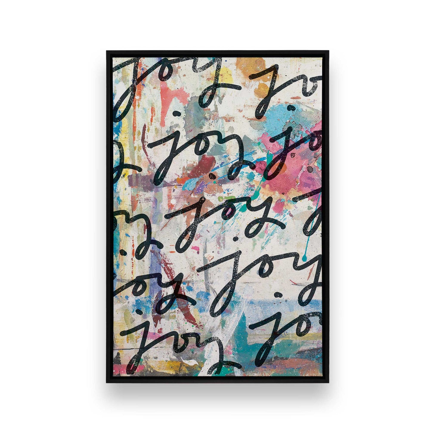 [Color:Satin Black], Picture of art in a Satin Black frame