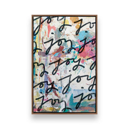 [Color:Walnut], Picture of art in a Walnut frame