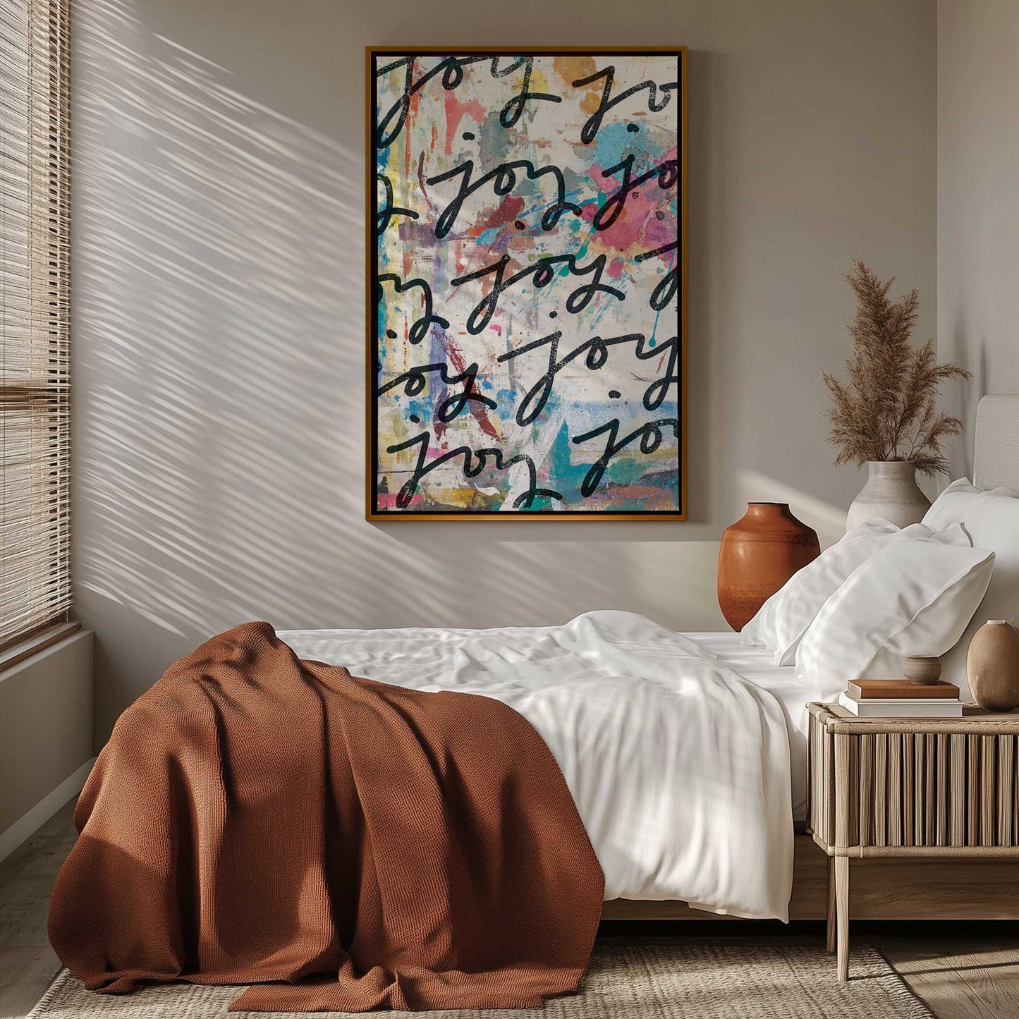 Picture of art in a room
