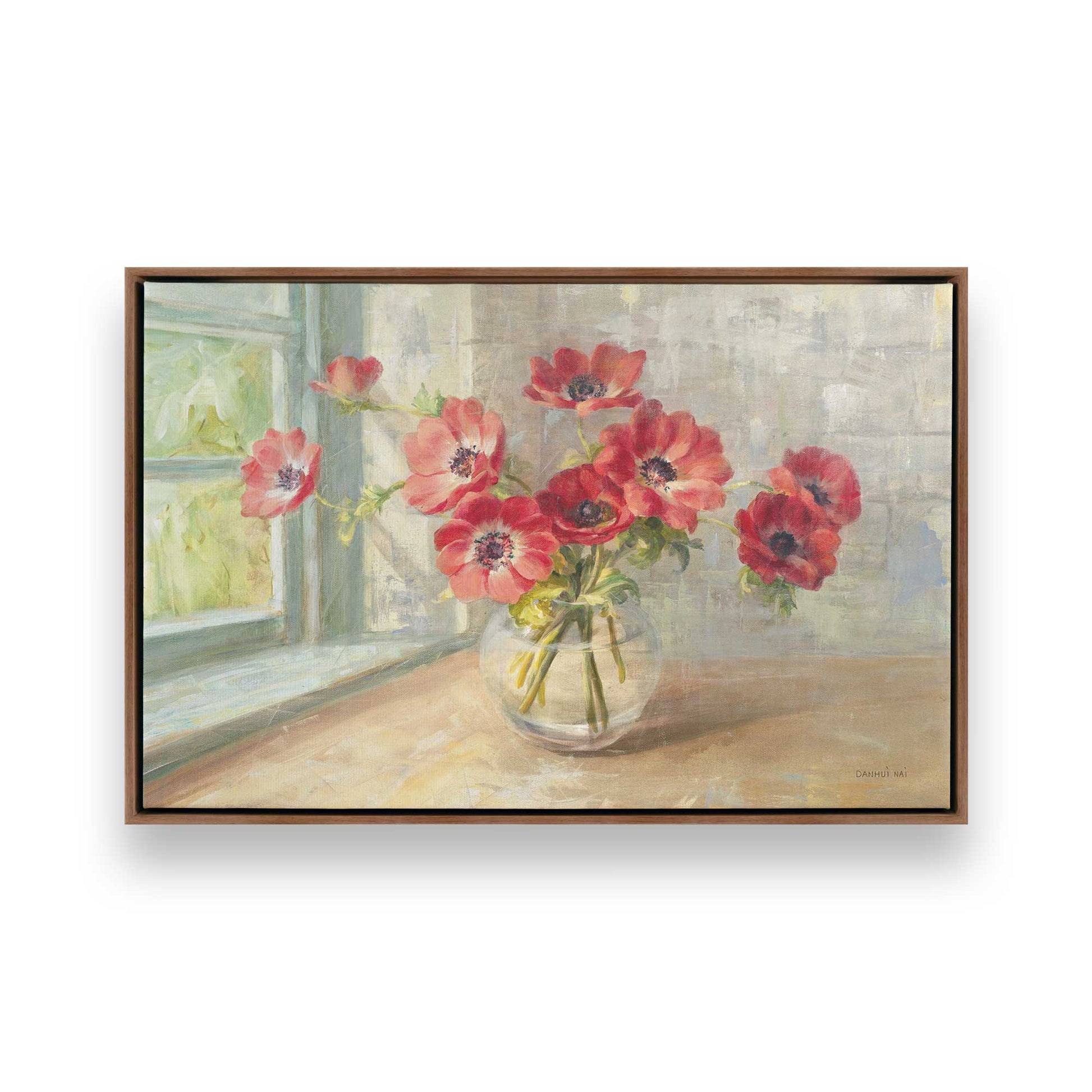 [Color:Walnut], Picture of art in a Walnut frame
