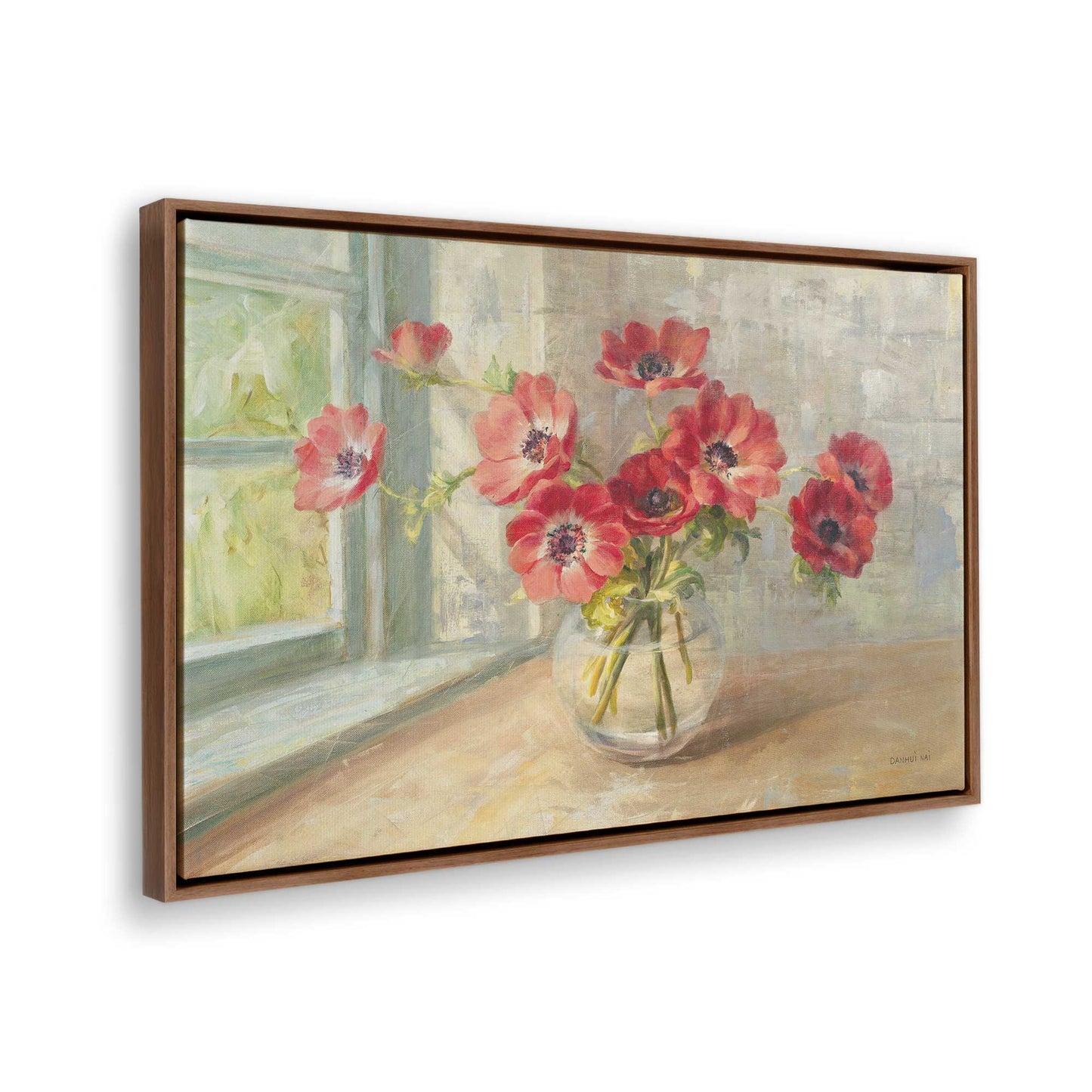 [Color:Walnut], Picture of the corner of the art