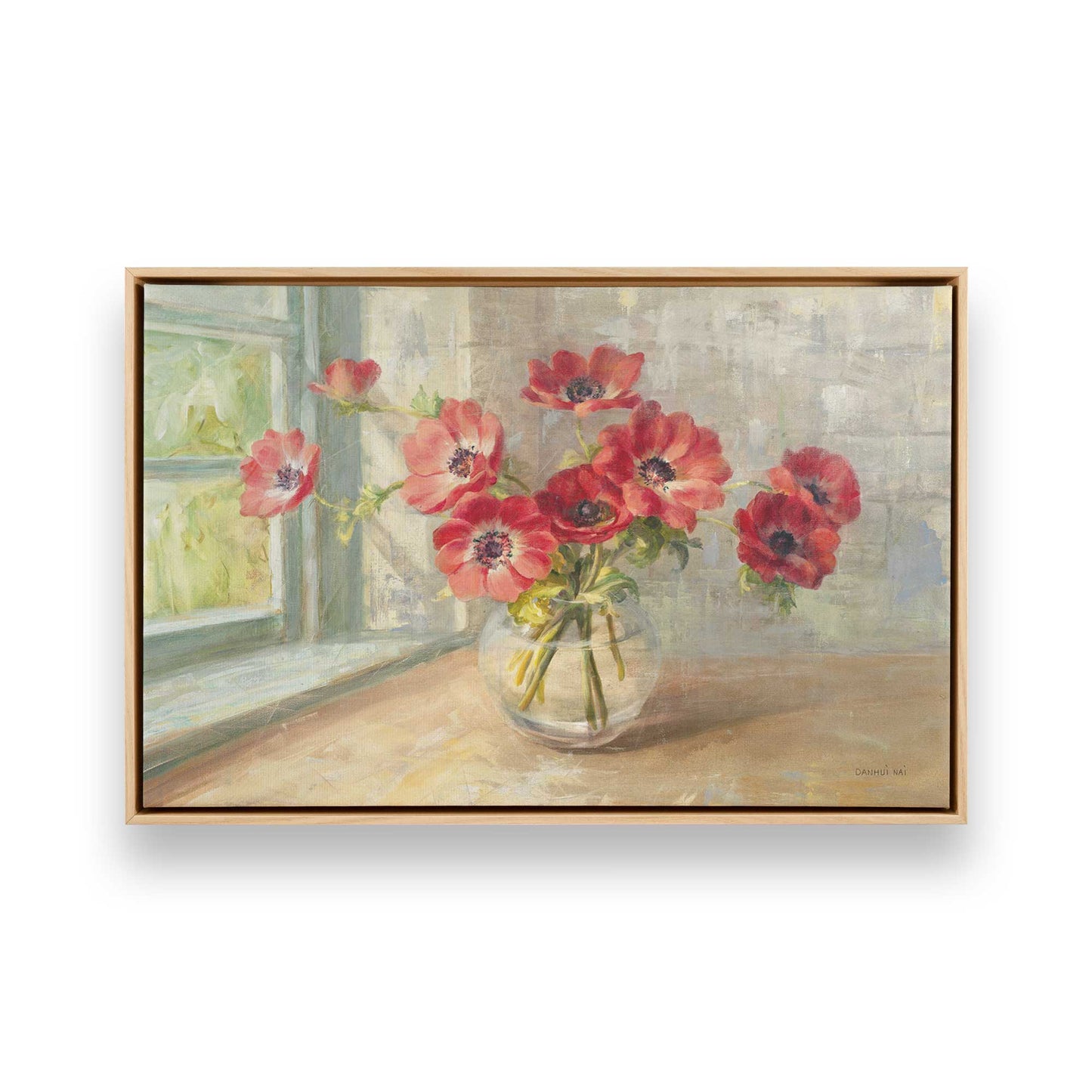 [Color:American Maple], Picture of art in a American Maple frame