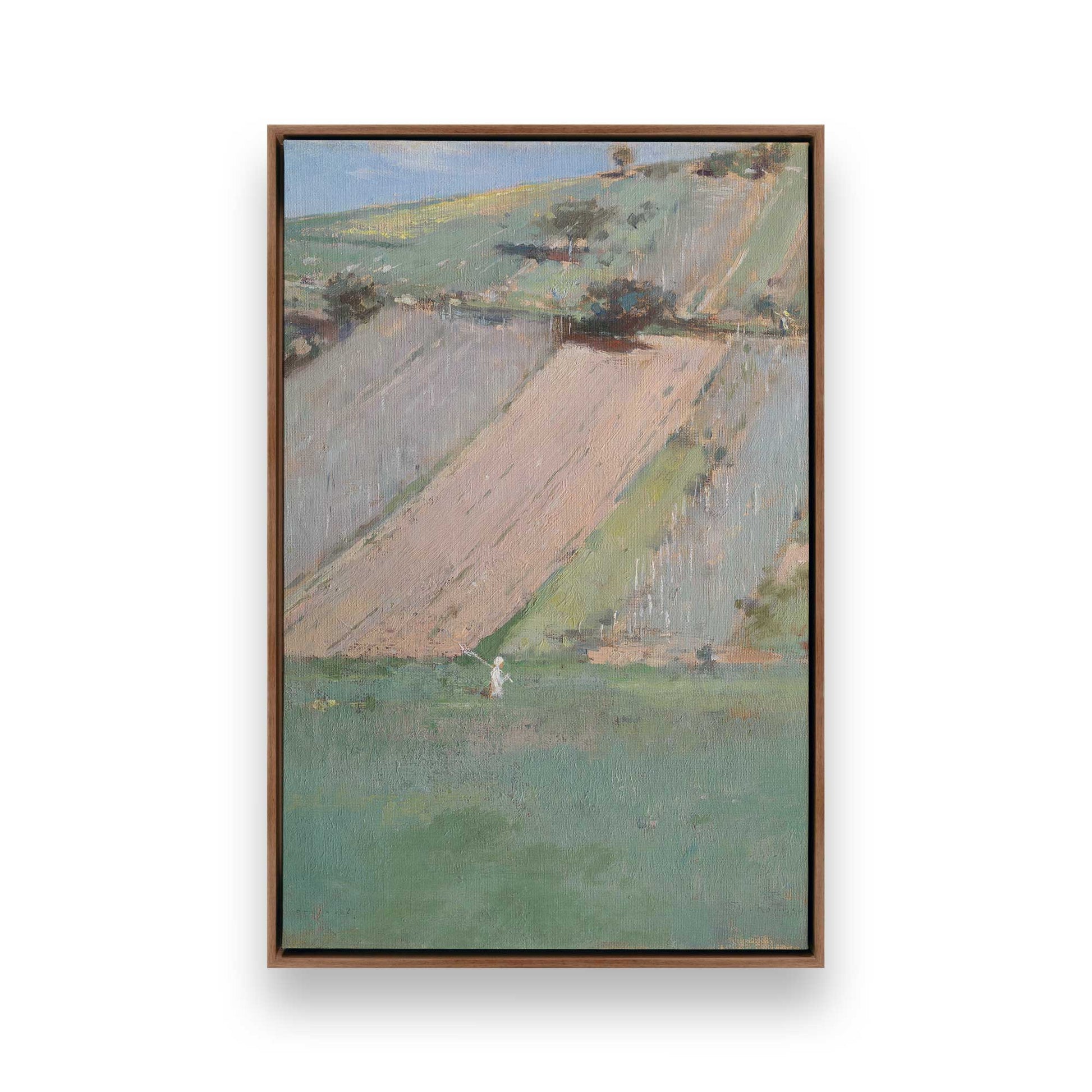 [Color:Walnut], Picture of art in a Walnut frame