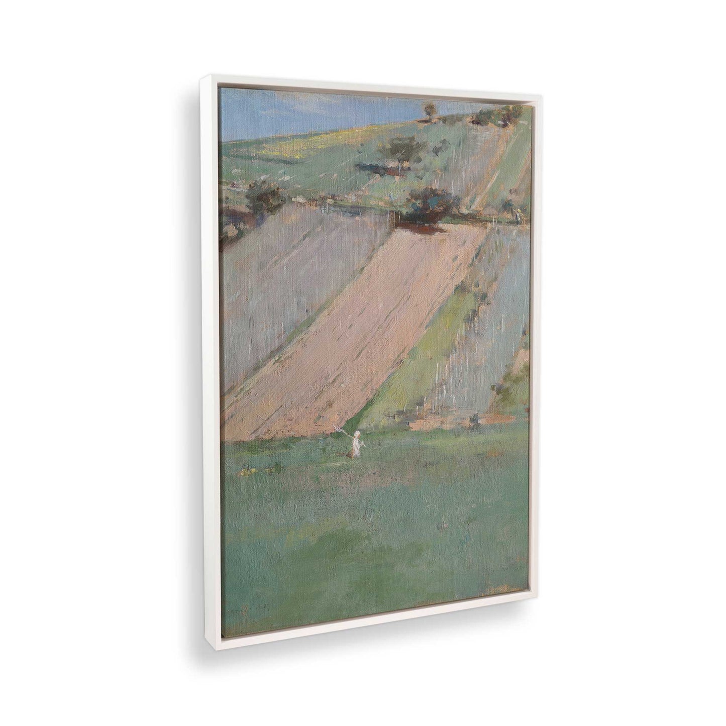 [Color:Opaque White], Picture of the corner of the art