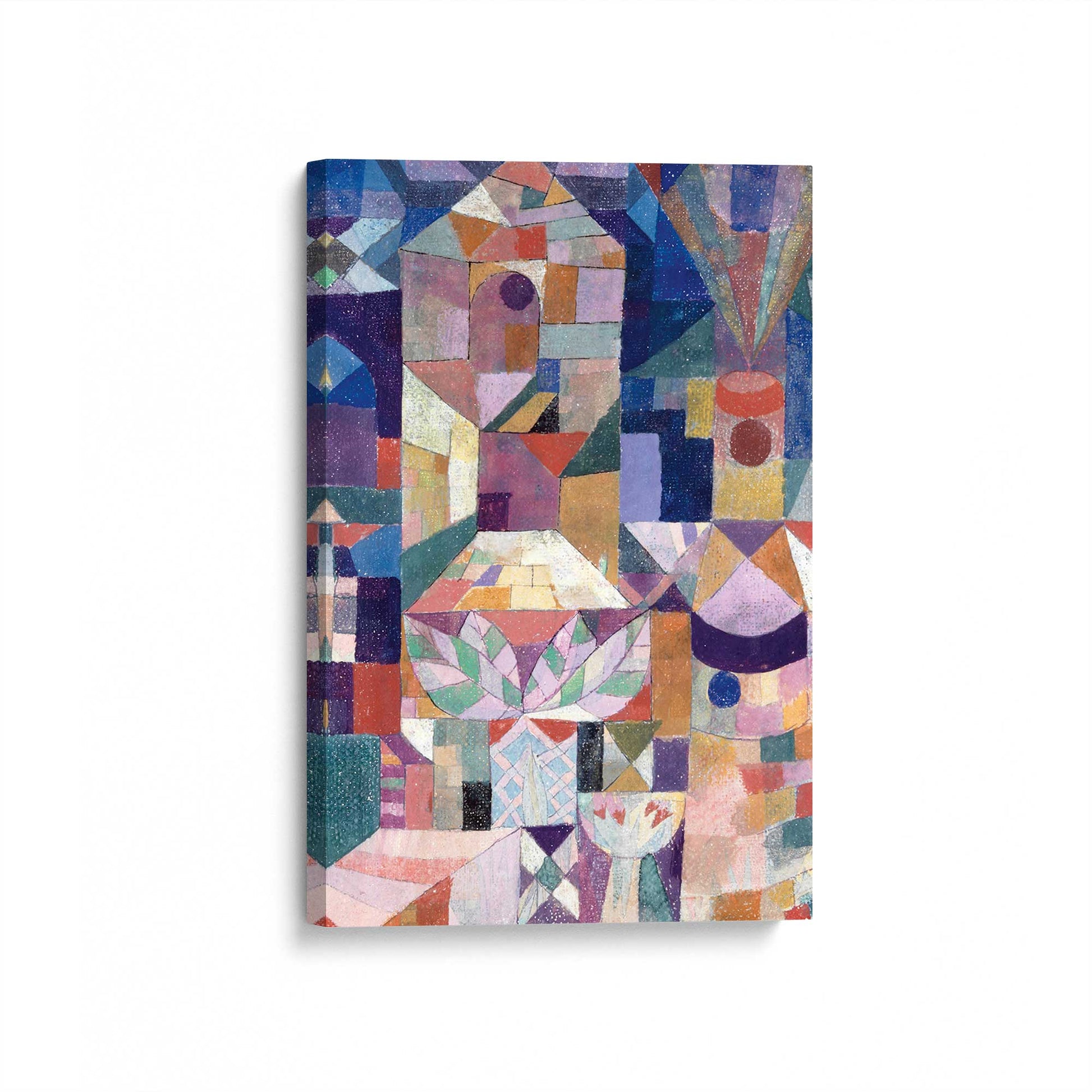 [Color:Stretched Canvas], Picture of art at an angle