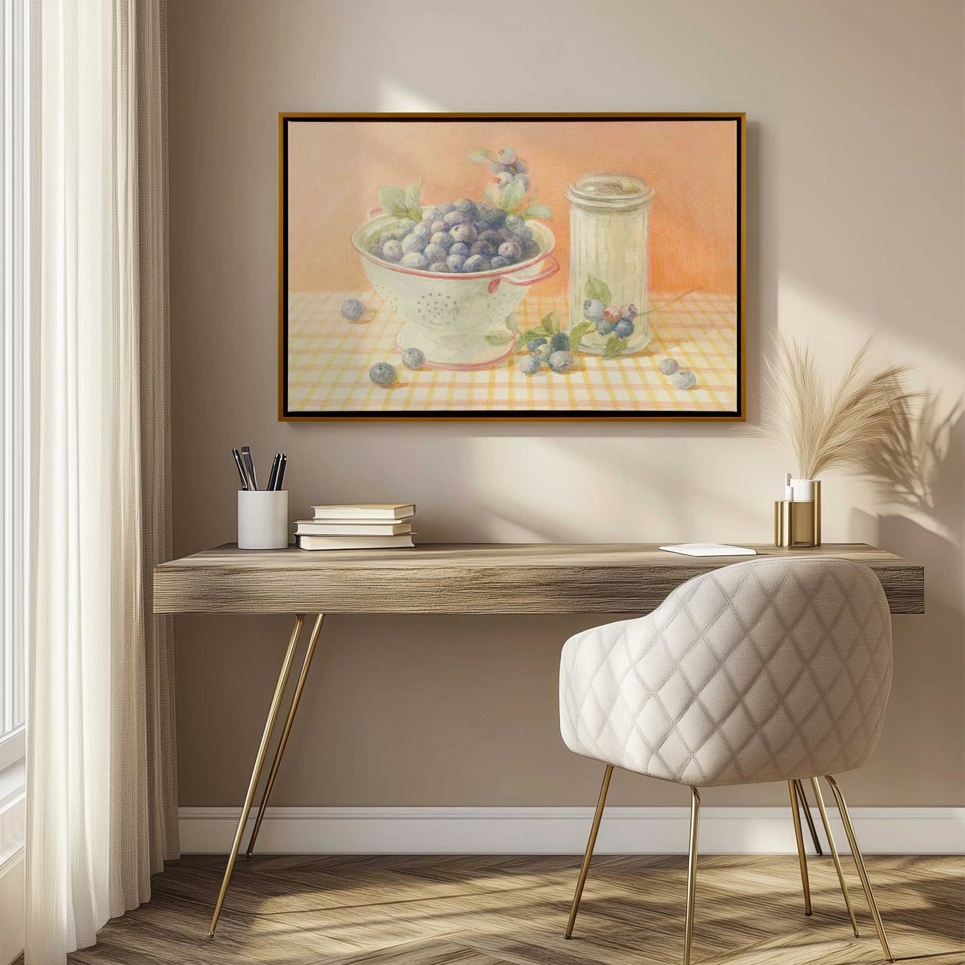 Picture of art in a room