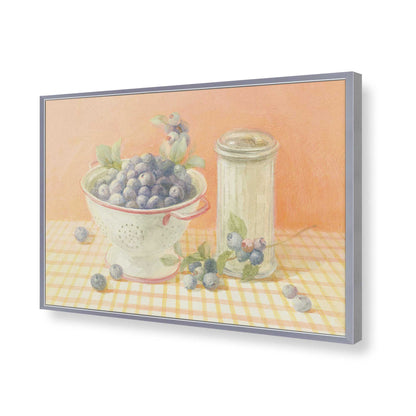 [Color:Polished Chrome], Picture of art in a Polished Chrome frame of the corner