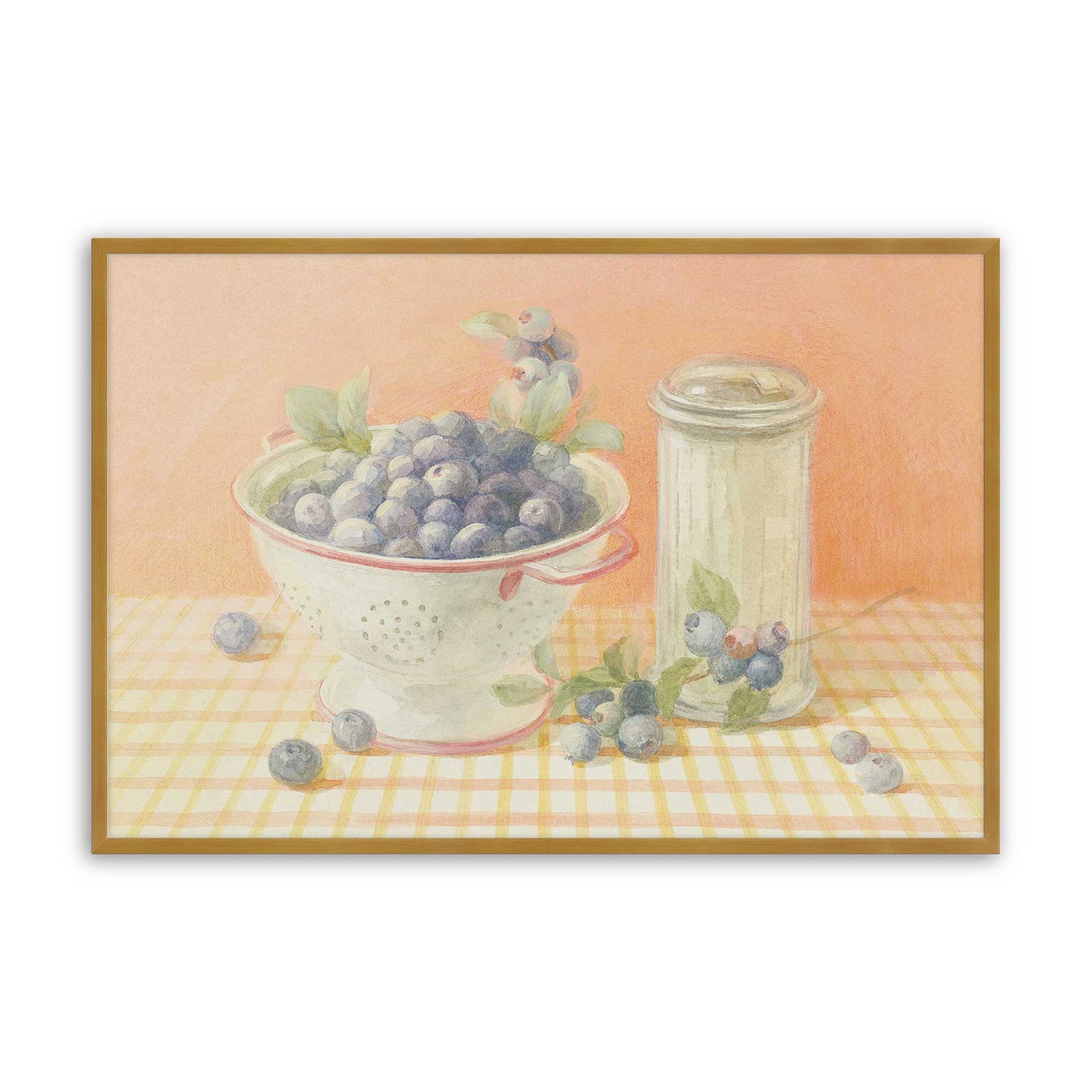 [Color:Polished Gold], Picture of art in a Polished Gold frame