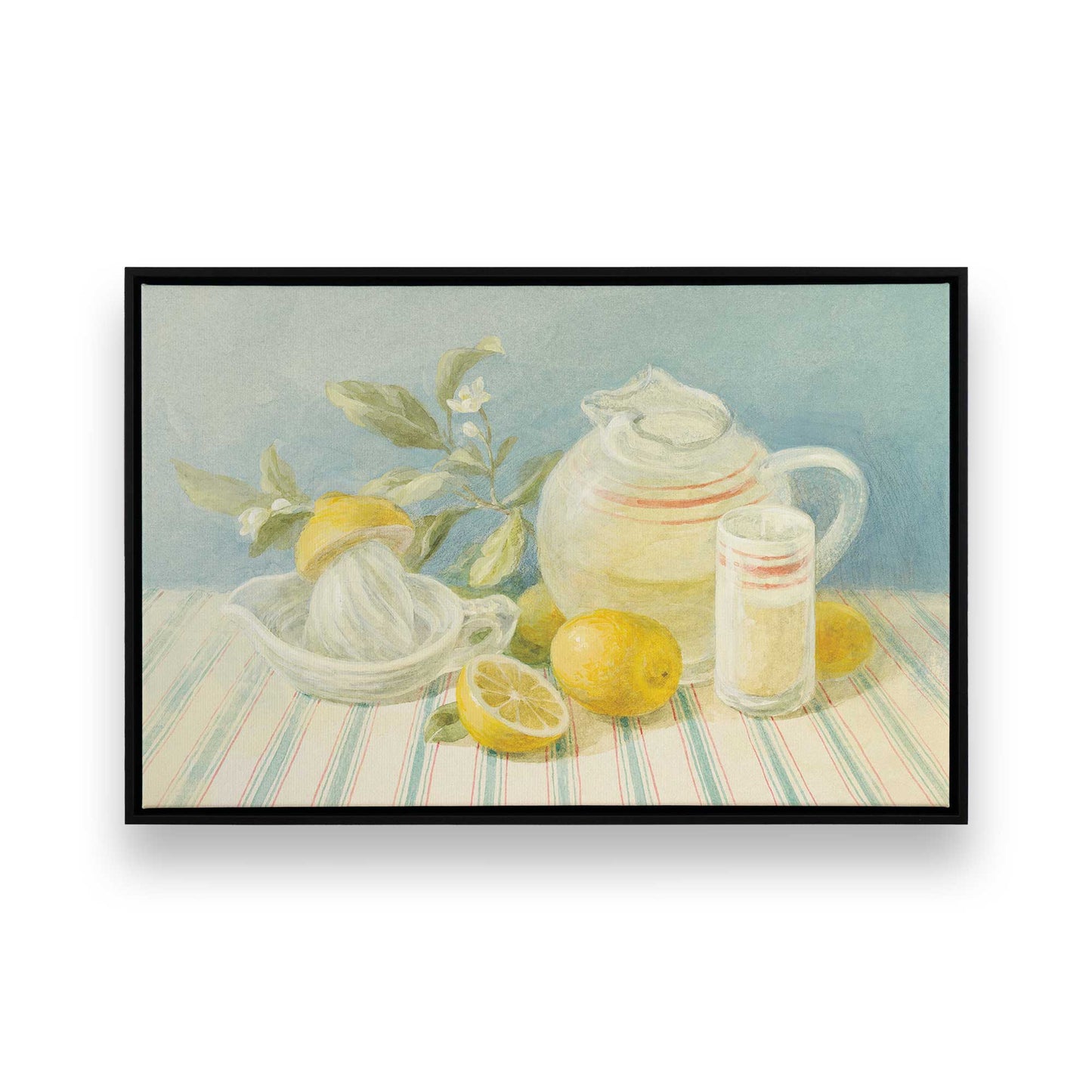 [Color:Satin Black], Picture of art in a Satin Black frame