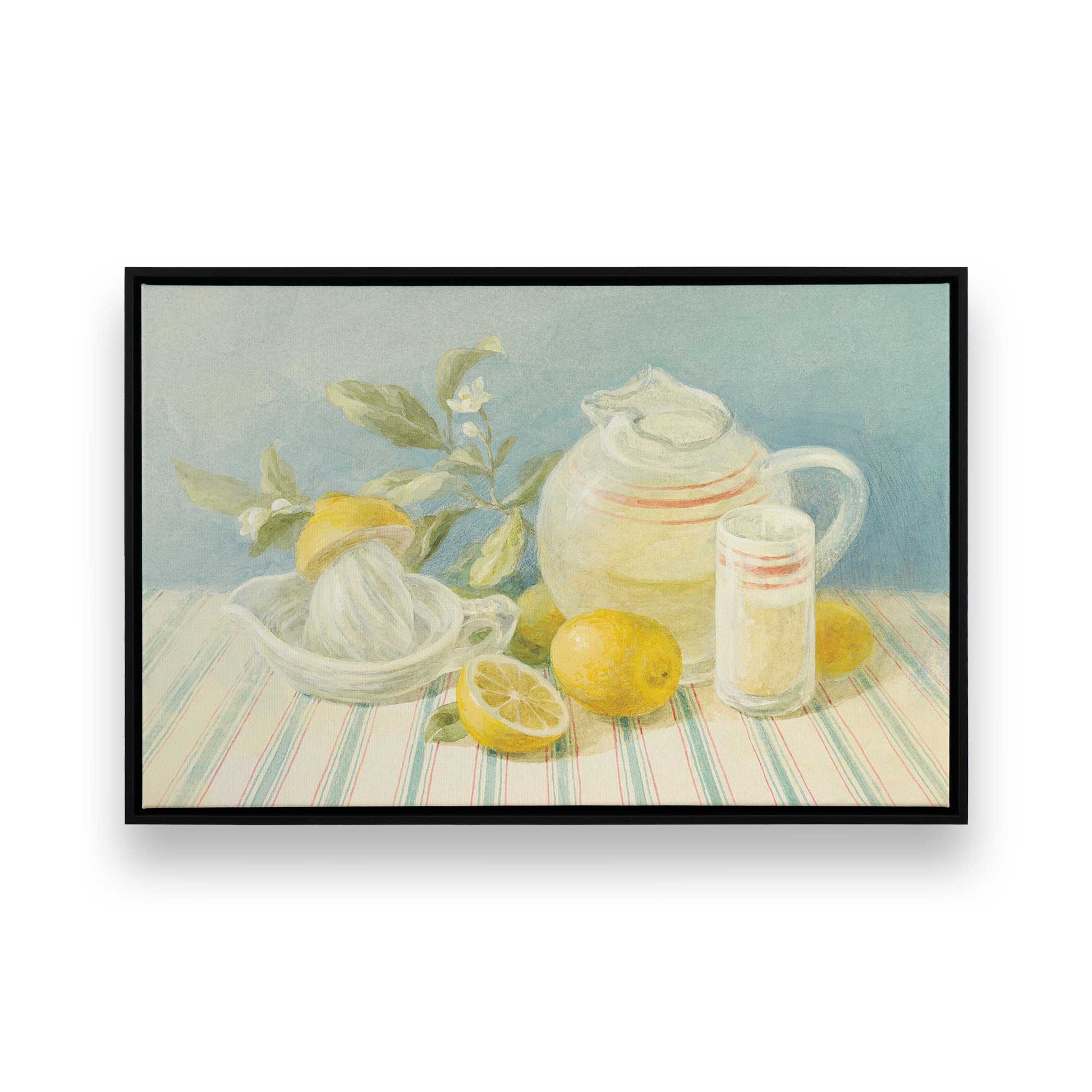 [Color:Satin Black], Picture of art in a Satin Black frame