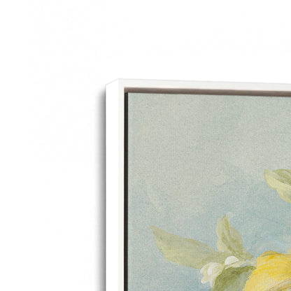 [Color:Opaque White], Picture of art in a White frame at an angle
