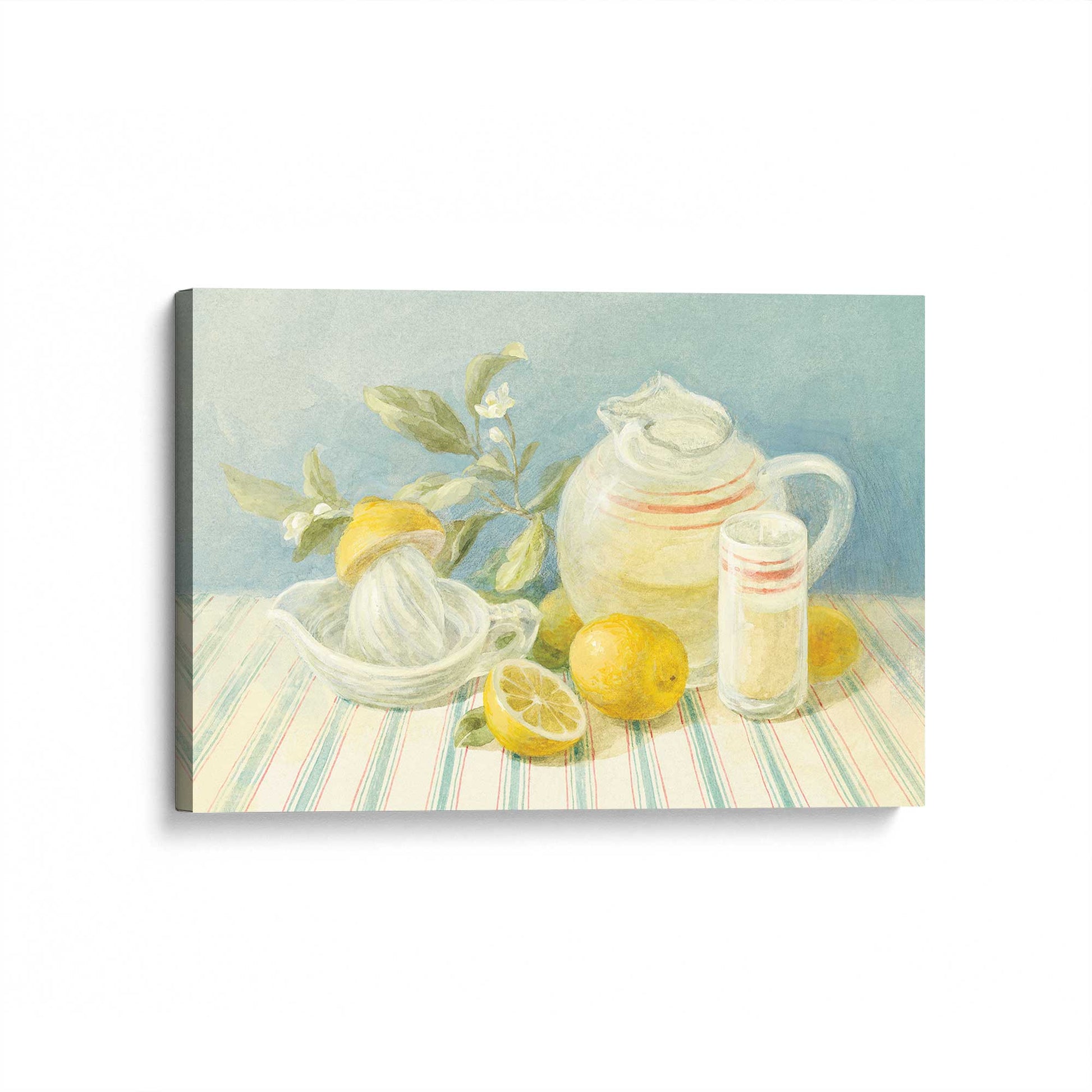 [Color:Stretched Canvas], Picture of art at an angle