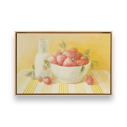 [Color:American Maple], Picture of art in a American Maple frame