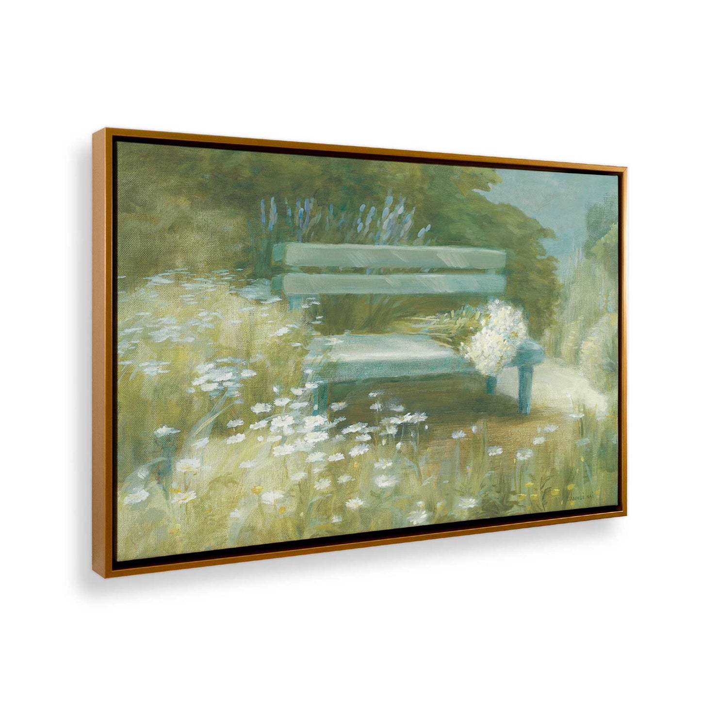 [Color:Polished Gold], Picture of the corner of the art