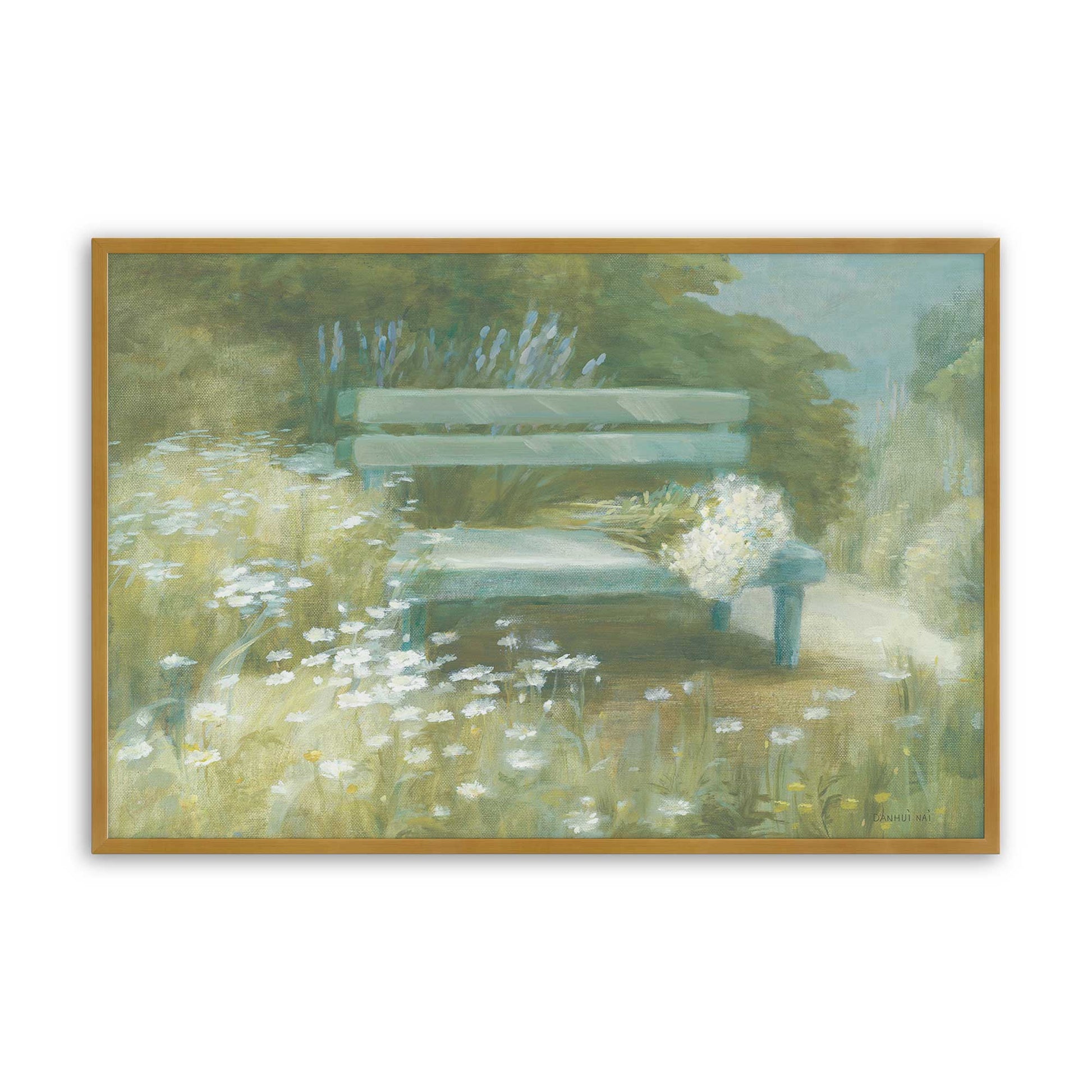 [Color:Polished Gold], Picture of art in a Polished Gold frame