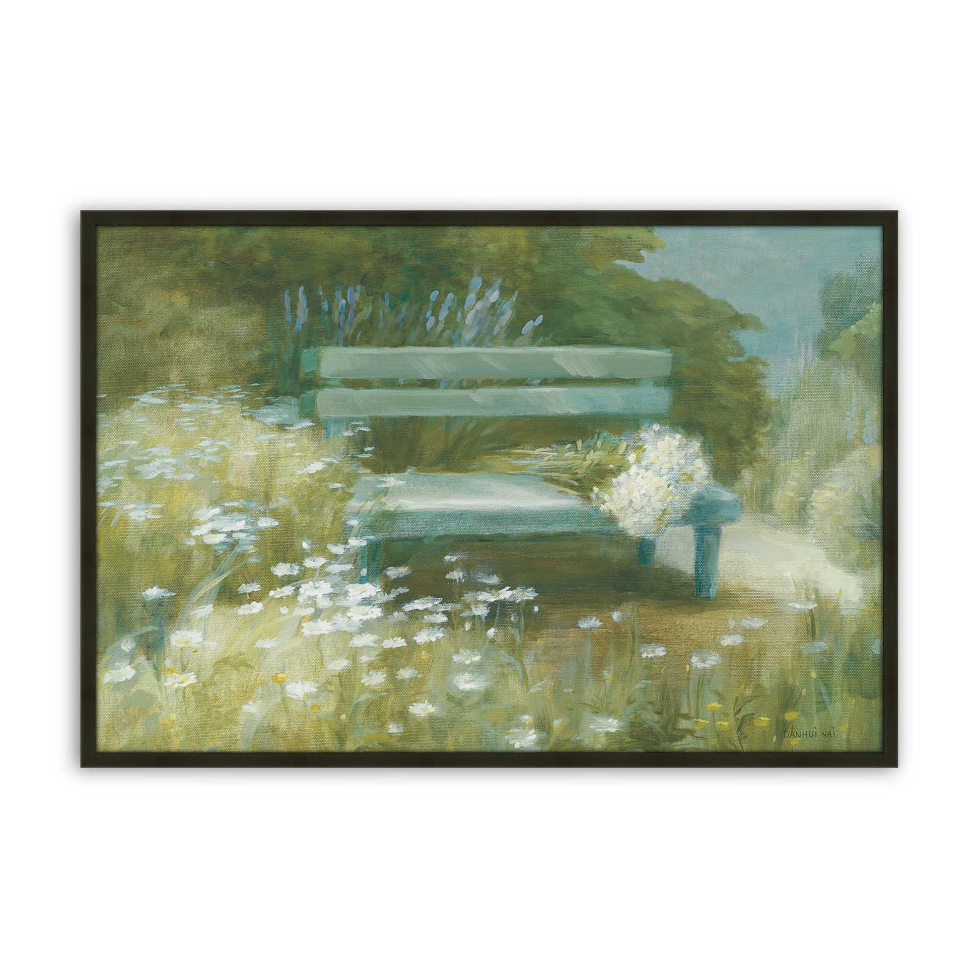 [Color:Satin Black], Picture of art in a Satin Black frame