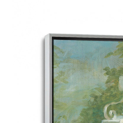 [Color:Polished Chrome], Picture of art in a Polished Chrome frame at an angle
