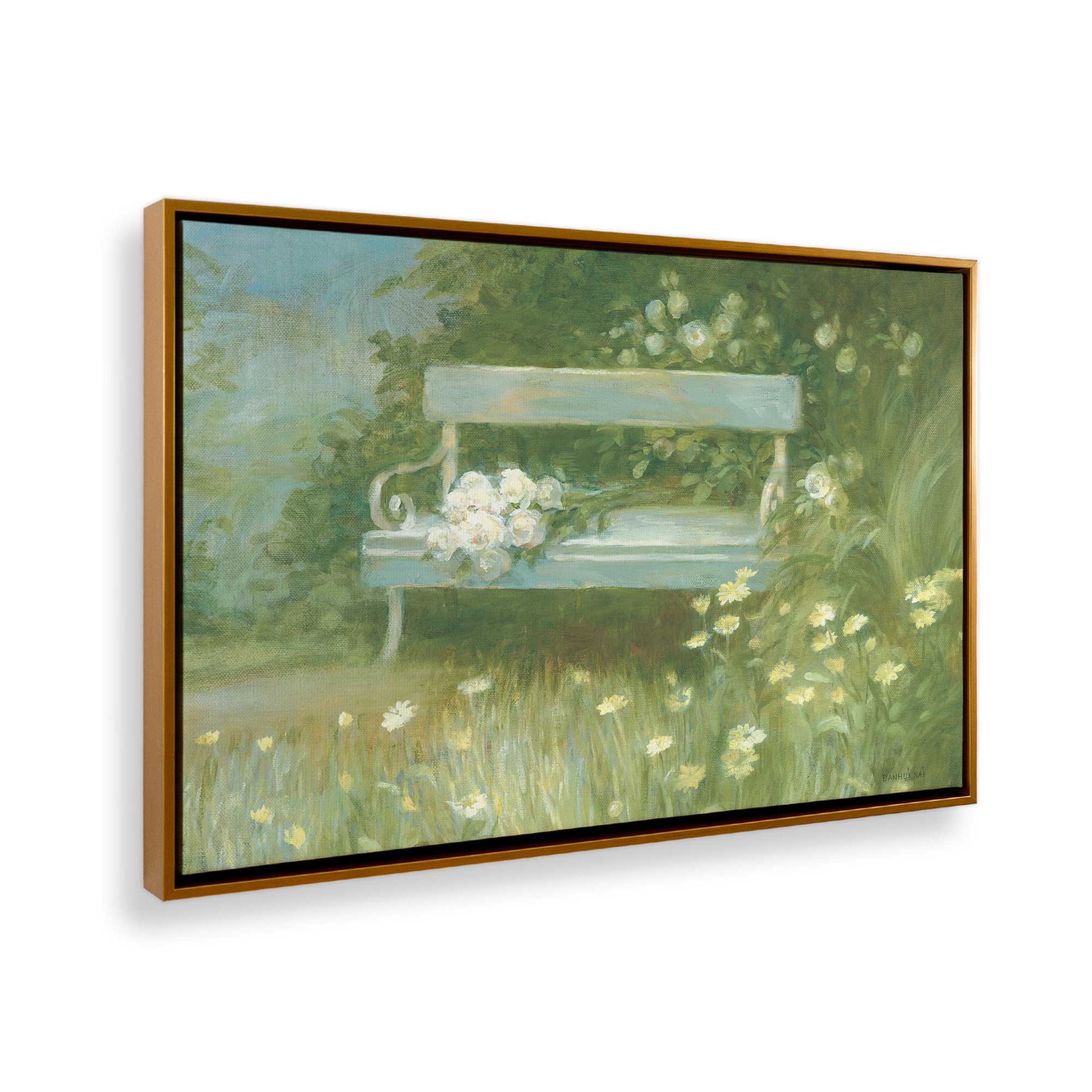 [Color:Polished Gold], Picture of the corner of the art