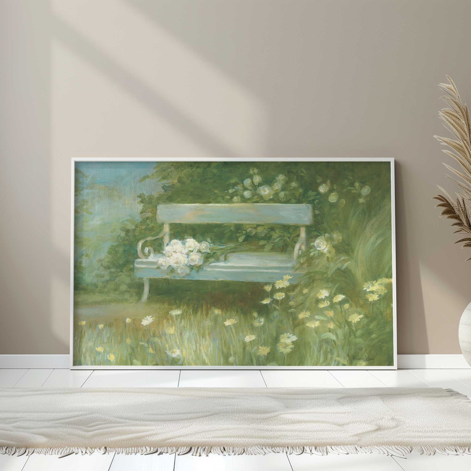 Picture of art in a room