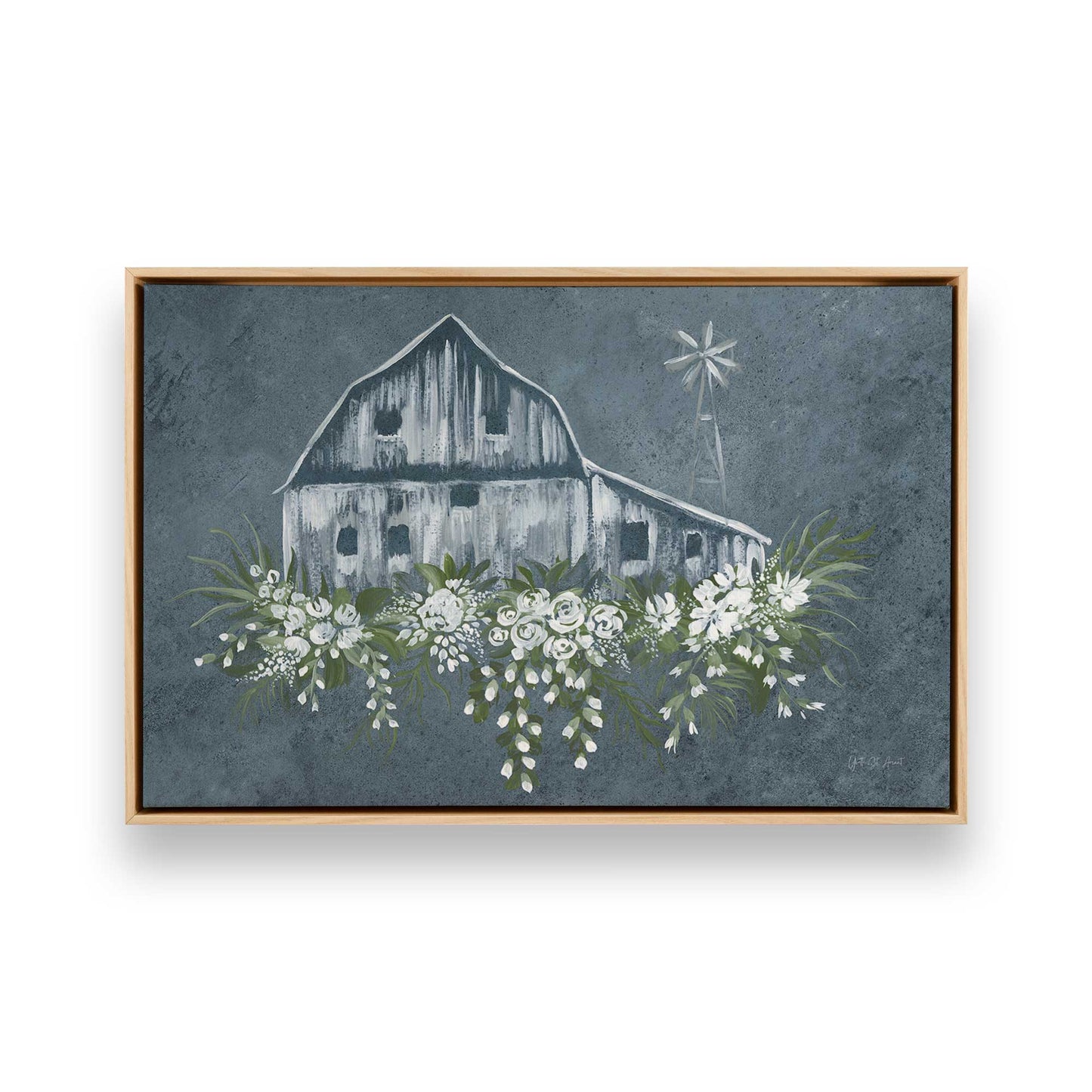 [Color:American Maple], Picture of art in a American Maple frame