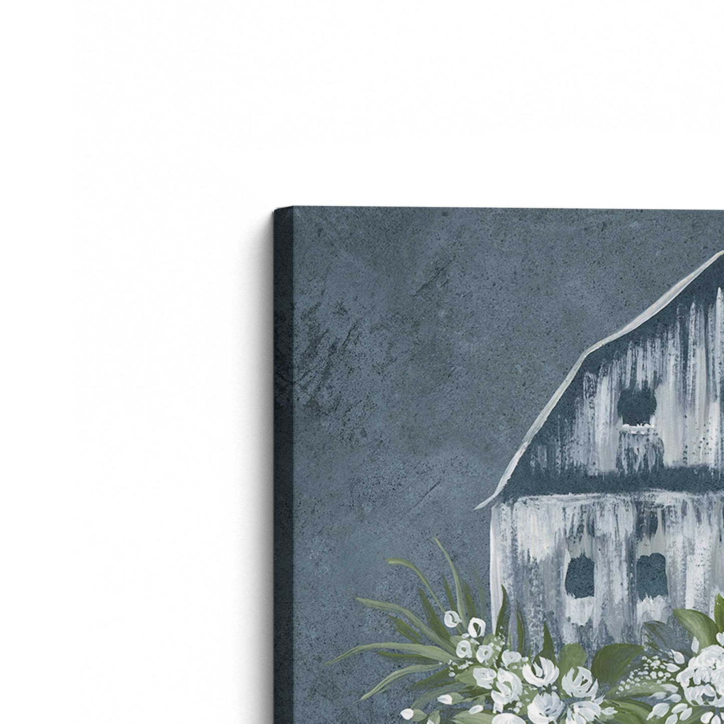 [Color:Stretched Canvas], Picture of the corner of the art