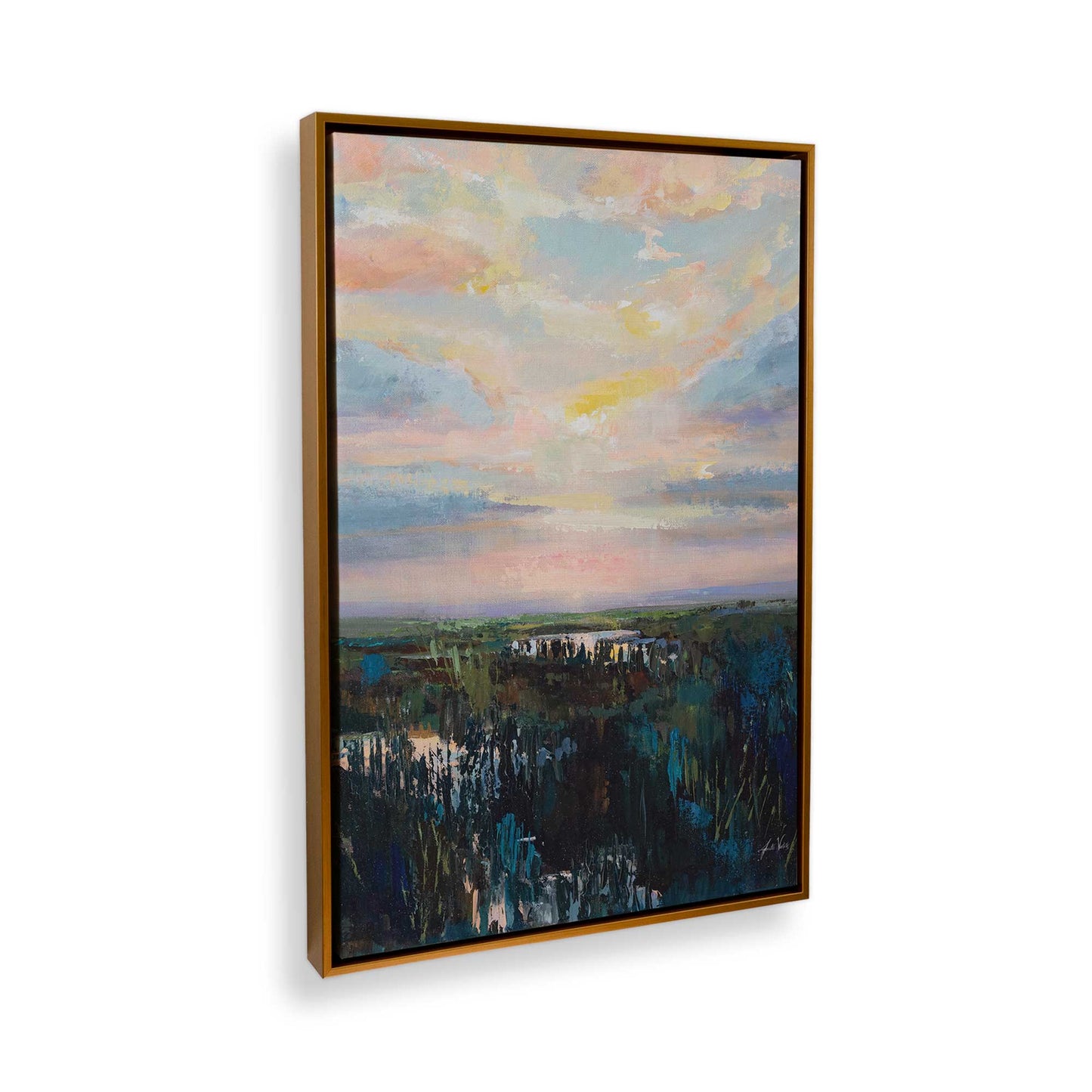 [Color:Polished Gold], Picture of the corner of the art