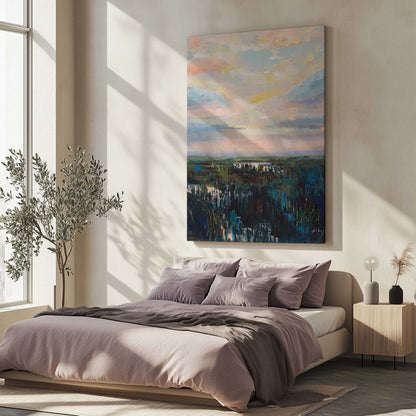 Picture of art in a room