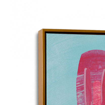 [Color:Polished Gold], Picture of art in a Polished Gold frame at an angle