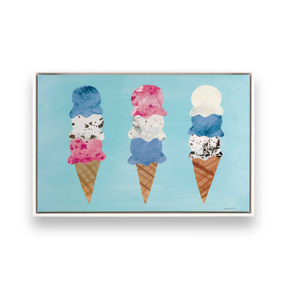 [Color:Opaque White], Picture of art in a White frame