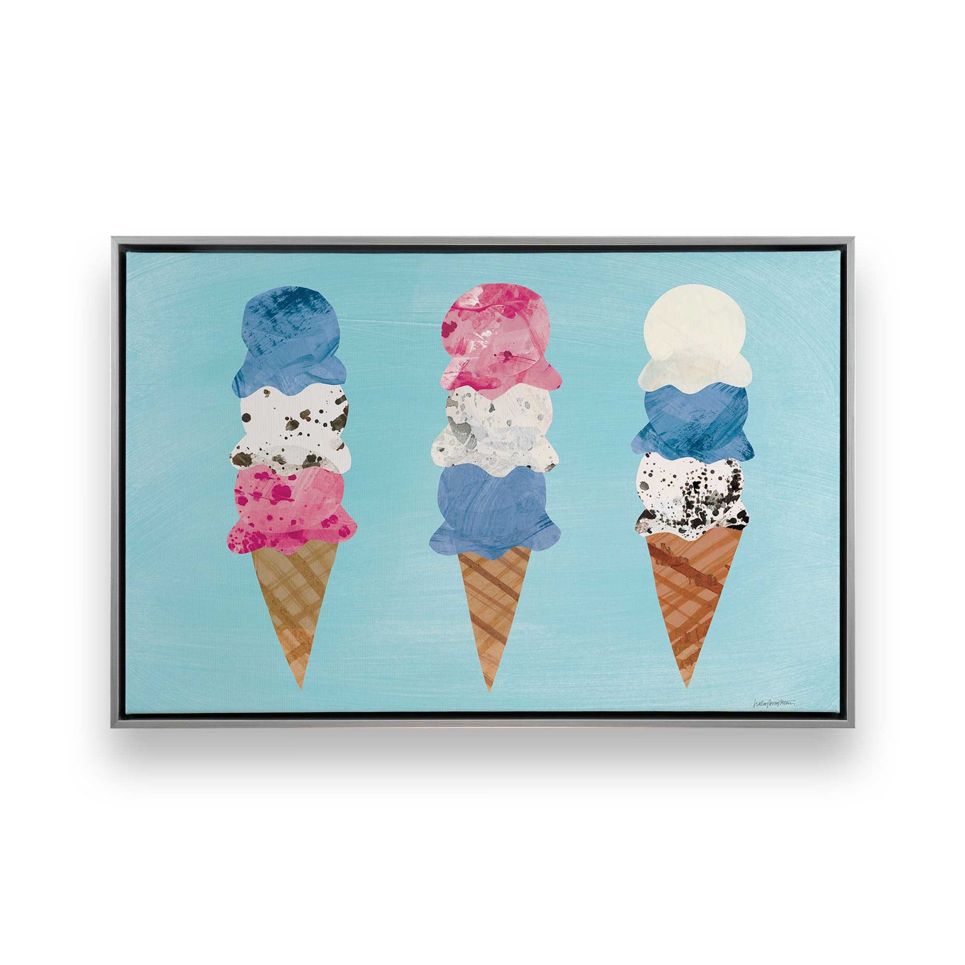 [Color:Polished Chrome], Picture of art in a Polished Chrome frame