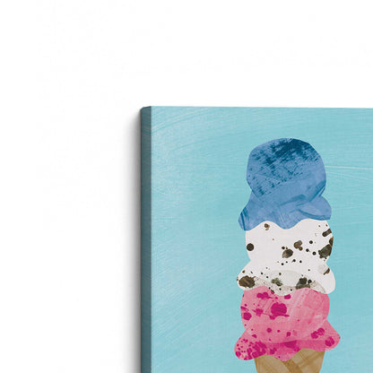 [Color:Stretched Canvas], Picture of the corner of the art