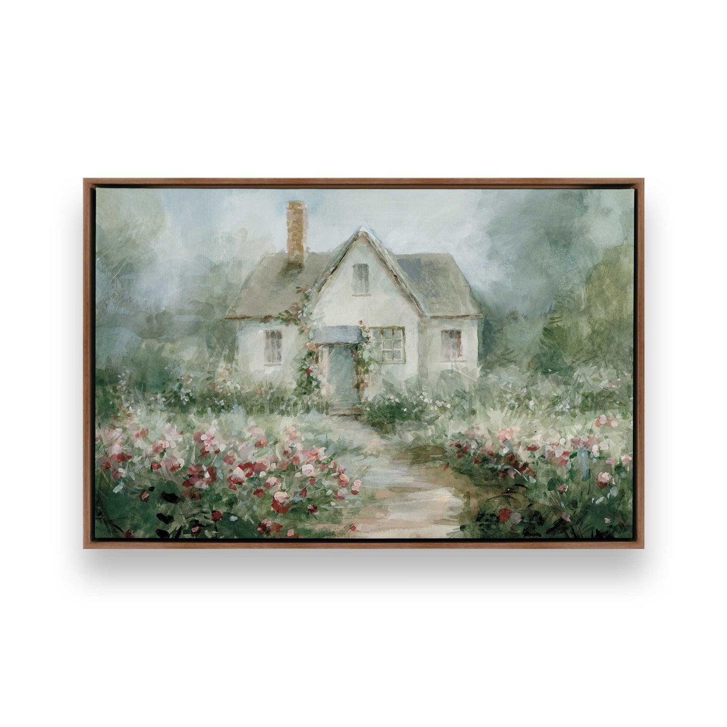 [Color:Walnut], Picture of art in a Walnut frame