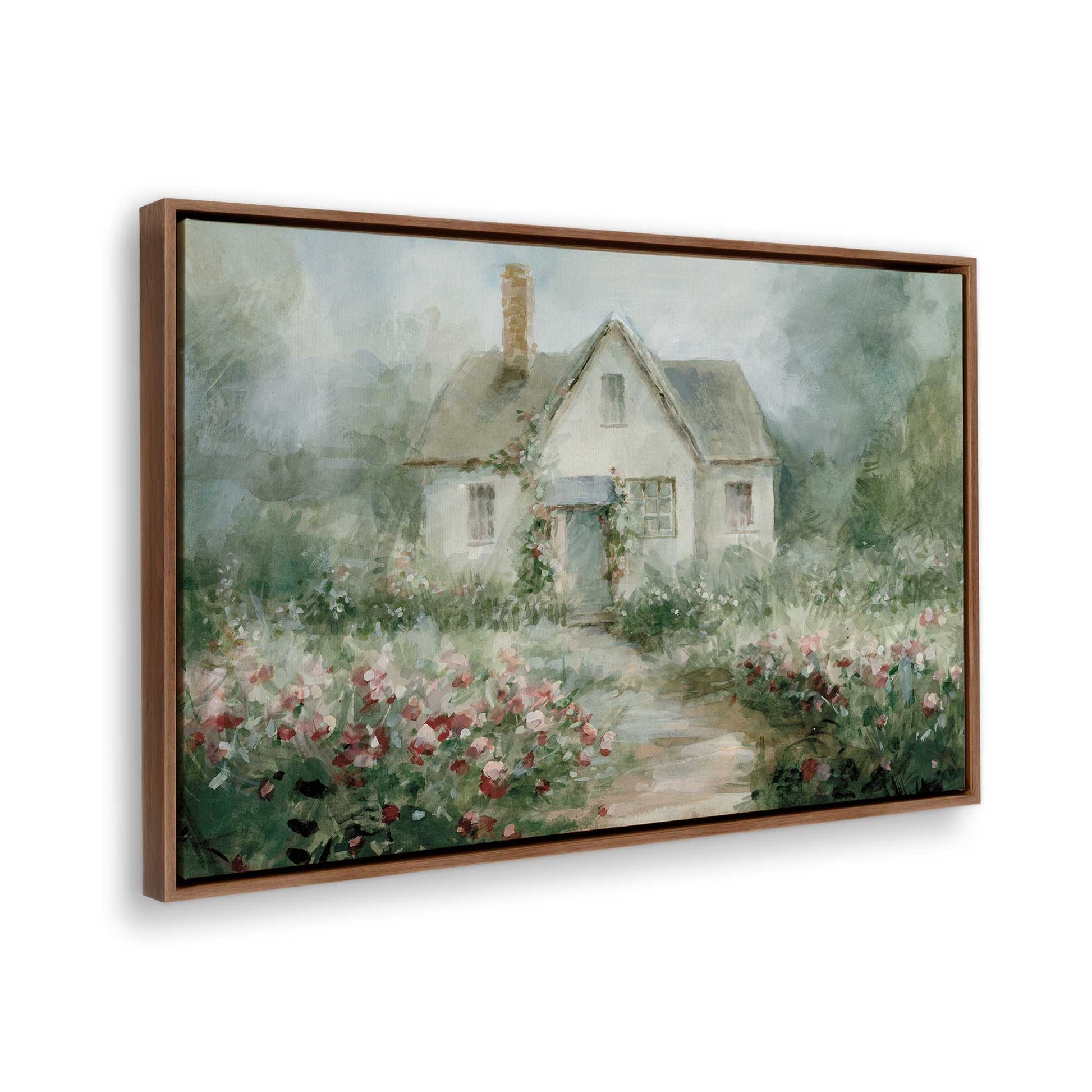 [Color:Walnut], Picture of the corner of the art