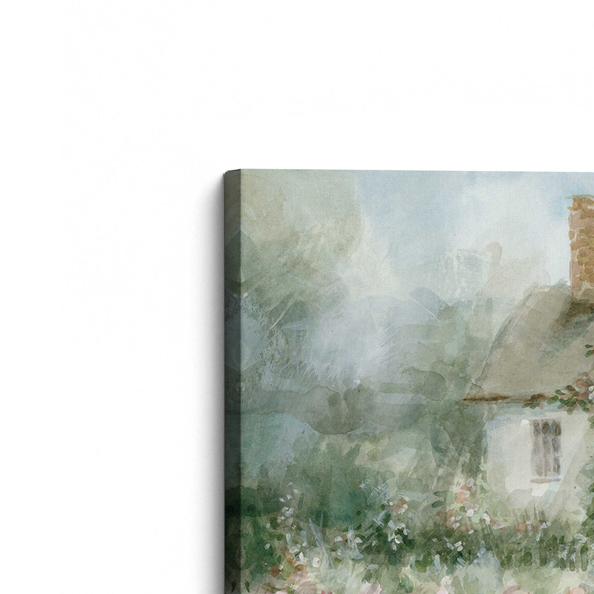 [Color:Stretched Canvas], Picture of the corner of the art