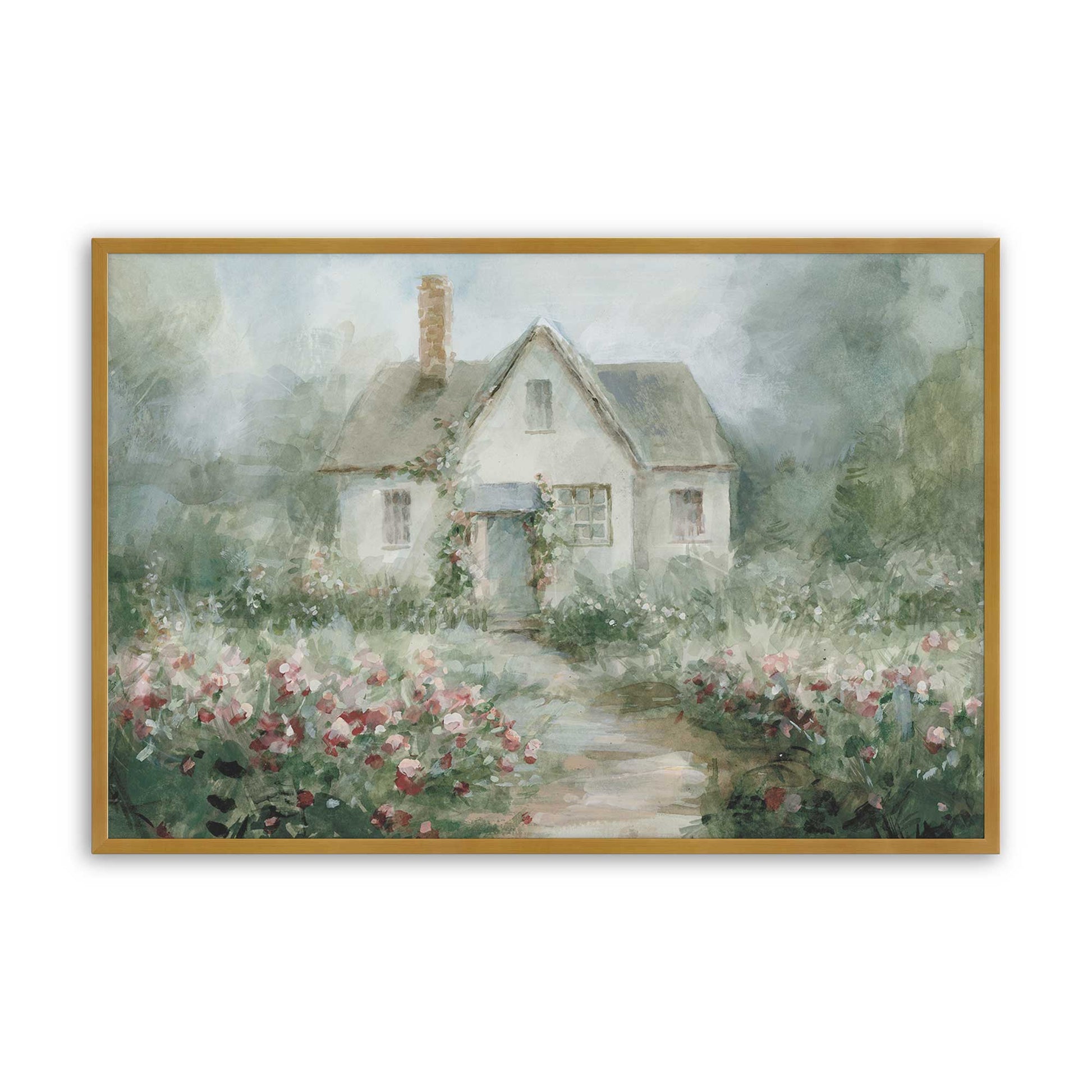 [Color:Polished Gold], Picture of art in a Polished Gold frame