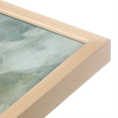 [Color:Raw Maple], Picture of art in a Raw Maple frame at an angle