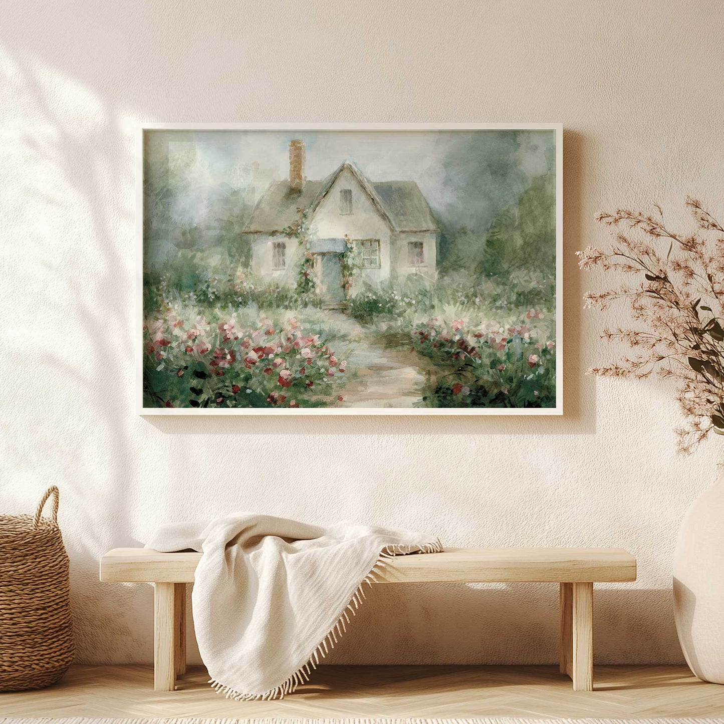 Picture of art in a room