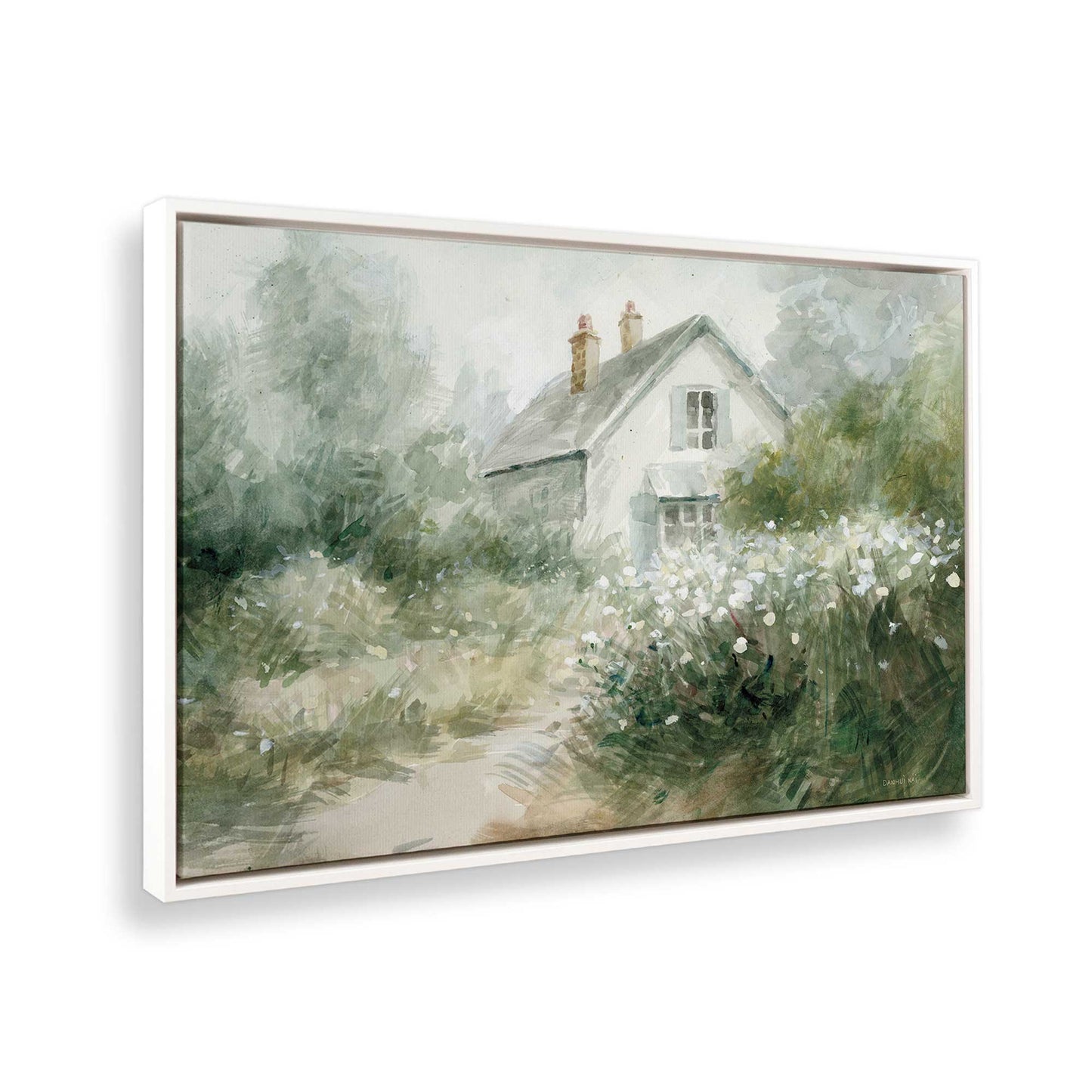 [Color:Opaque White], Picture of the corner of the art