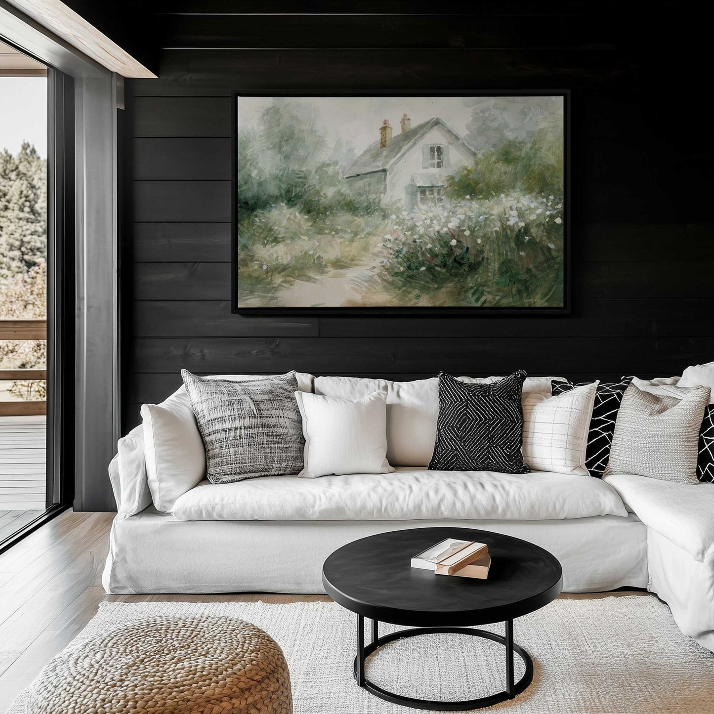 Picture of art in a room