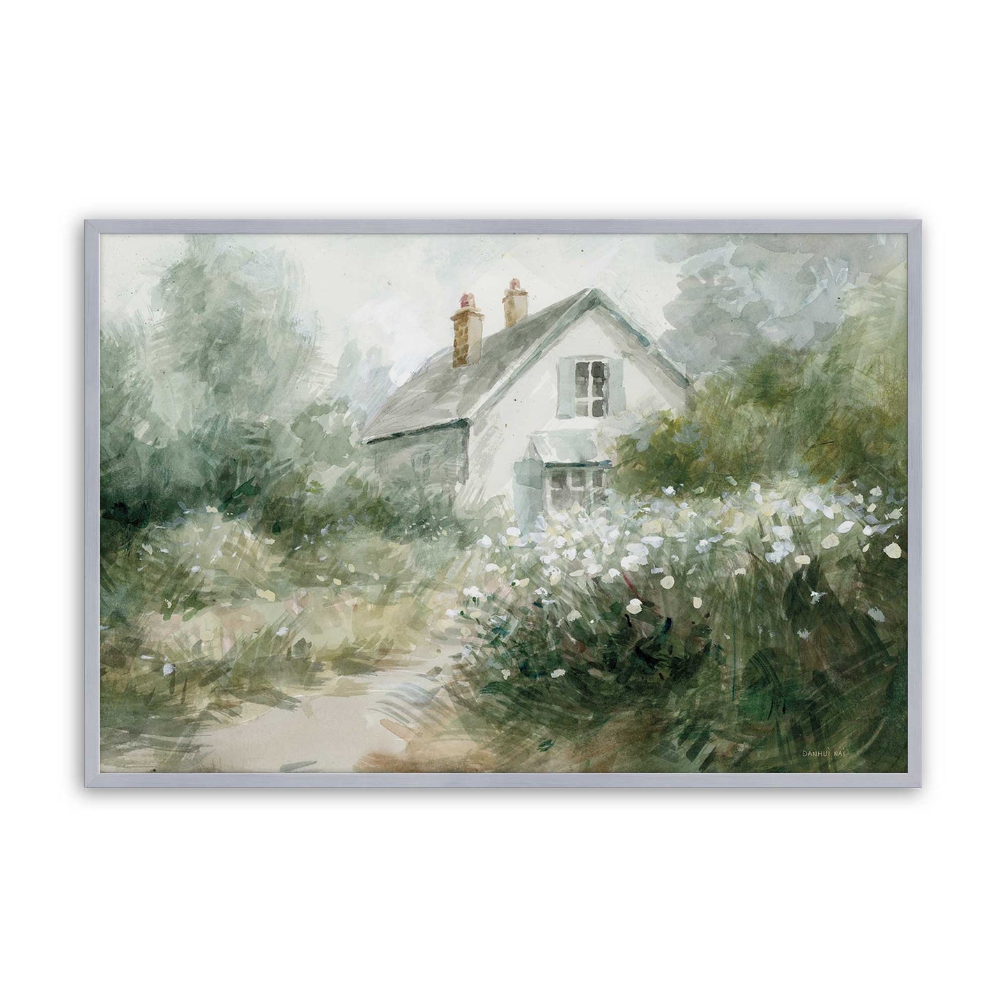 [Color:Polished Chrome], Picture of art in a Polished Chrome frame