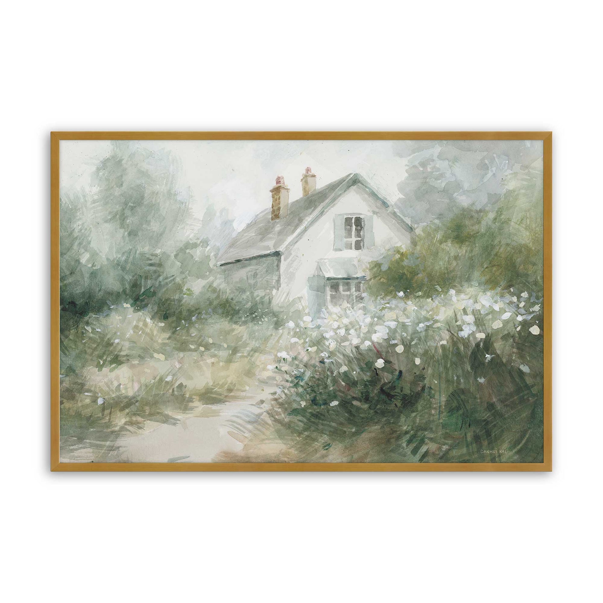 [Color:Polished Gold], Picture of art in a Polished Gold frame