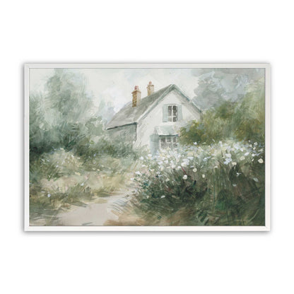 [Color:Opaque White], Picture of art in a Opaque White frame