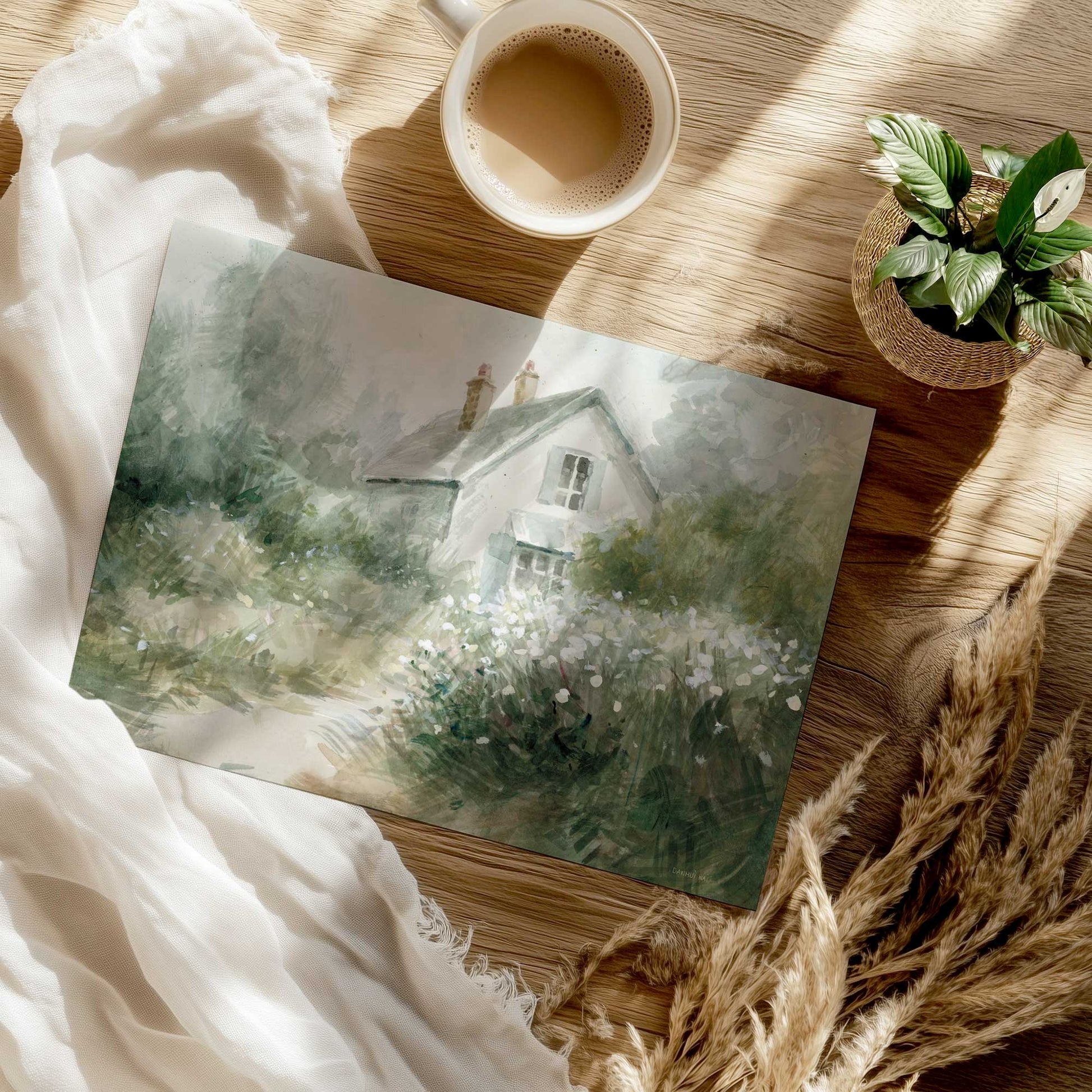 [Color:Rolled Print], Picture of close up of art