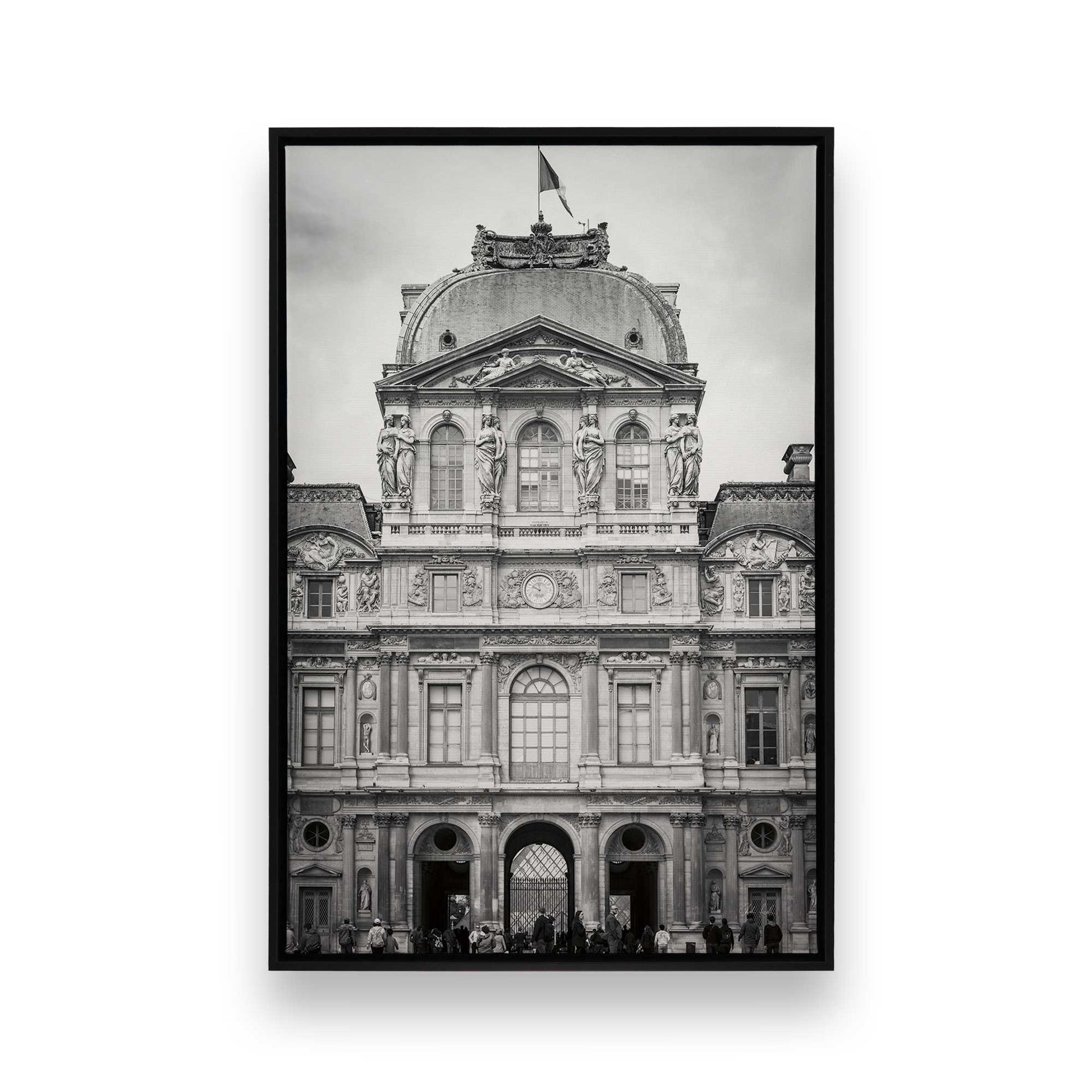 [Color:Satin Black], Picture of art in a Satin Black frame