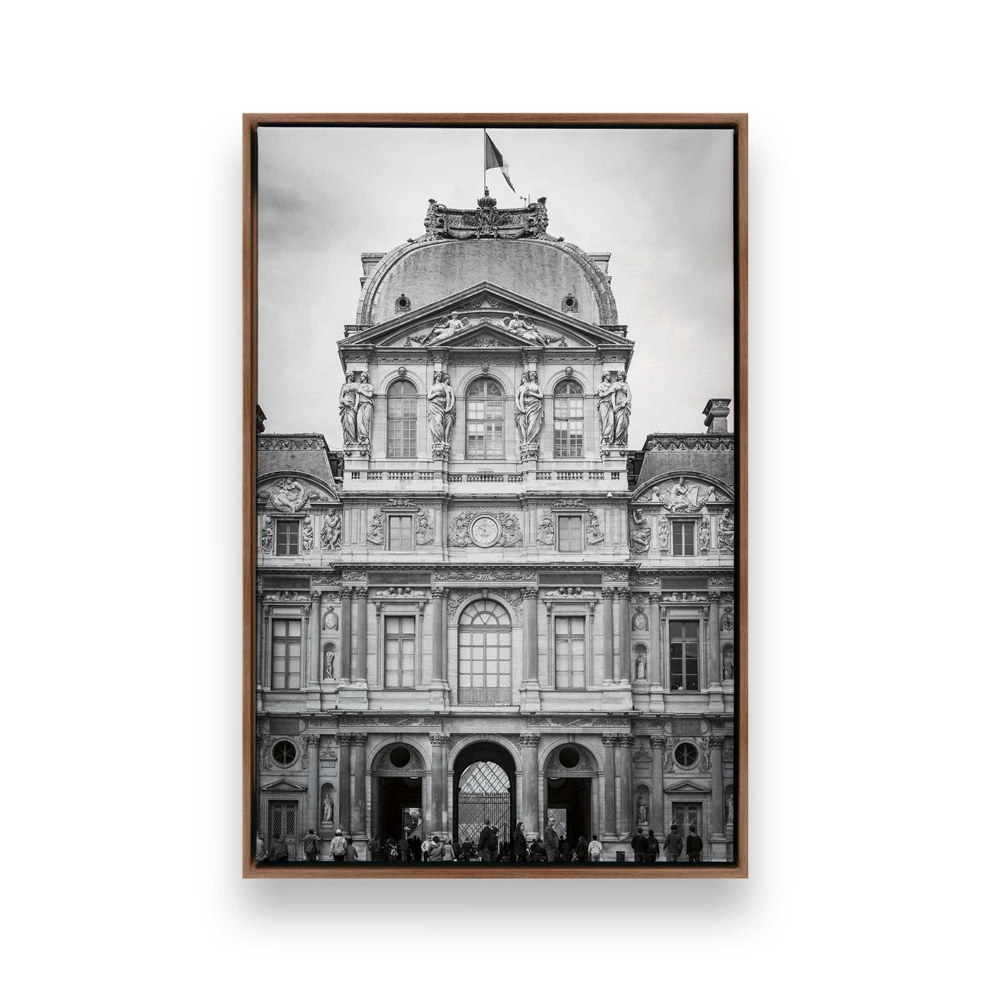 [Color:Walnut], Picture of art in a Walnut frame