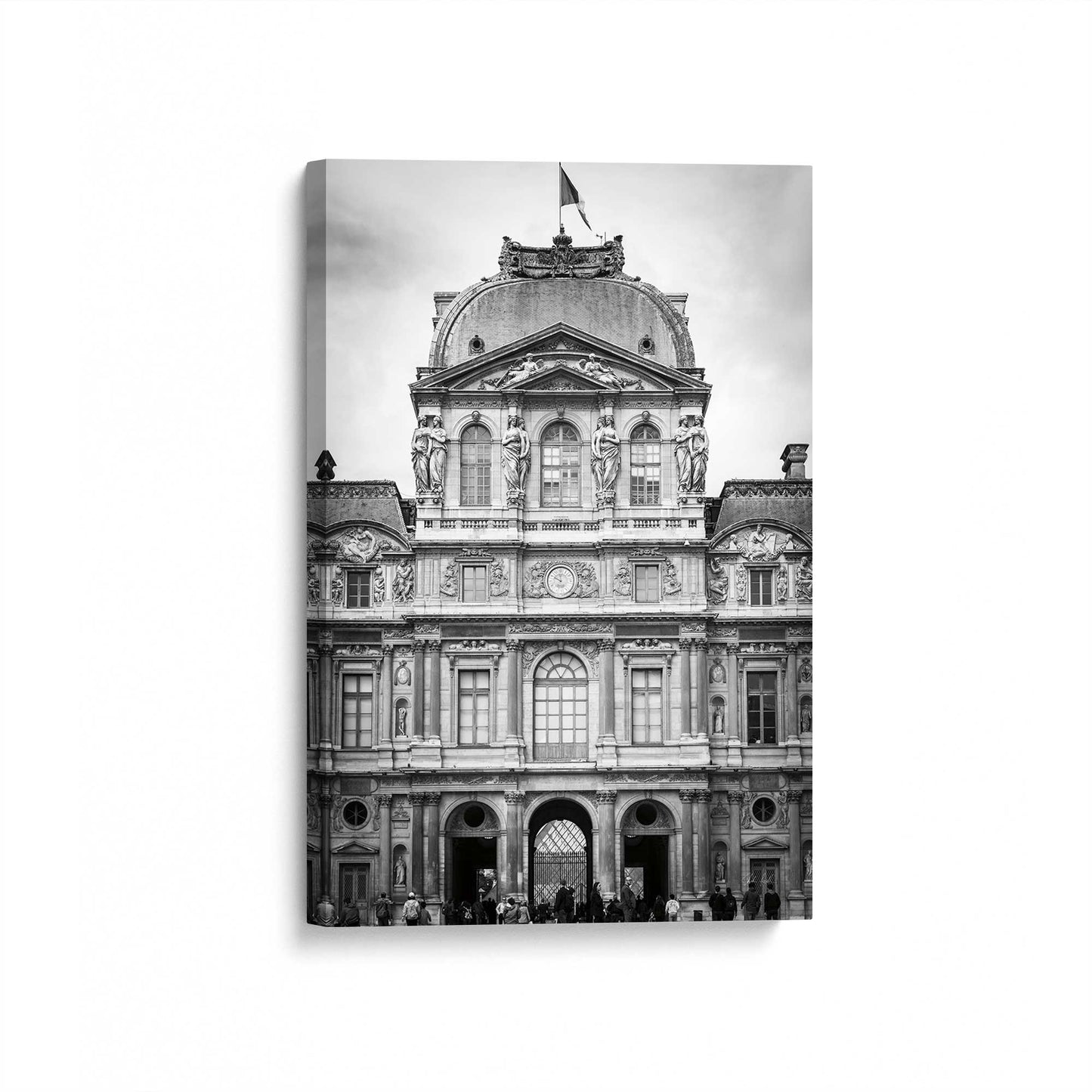 [Color:Stretched Canvas], Picture of art at an angle